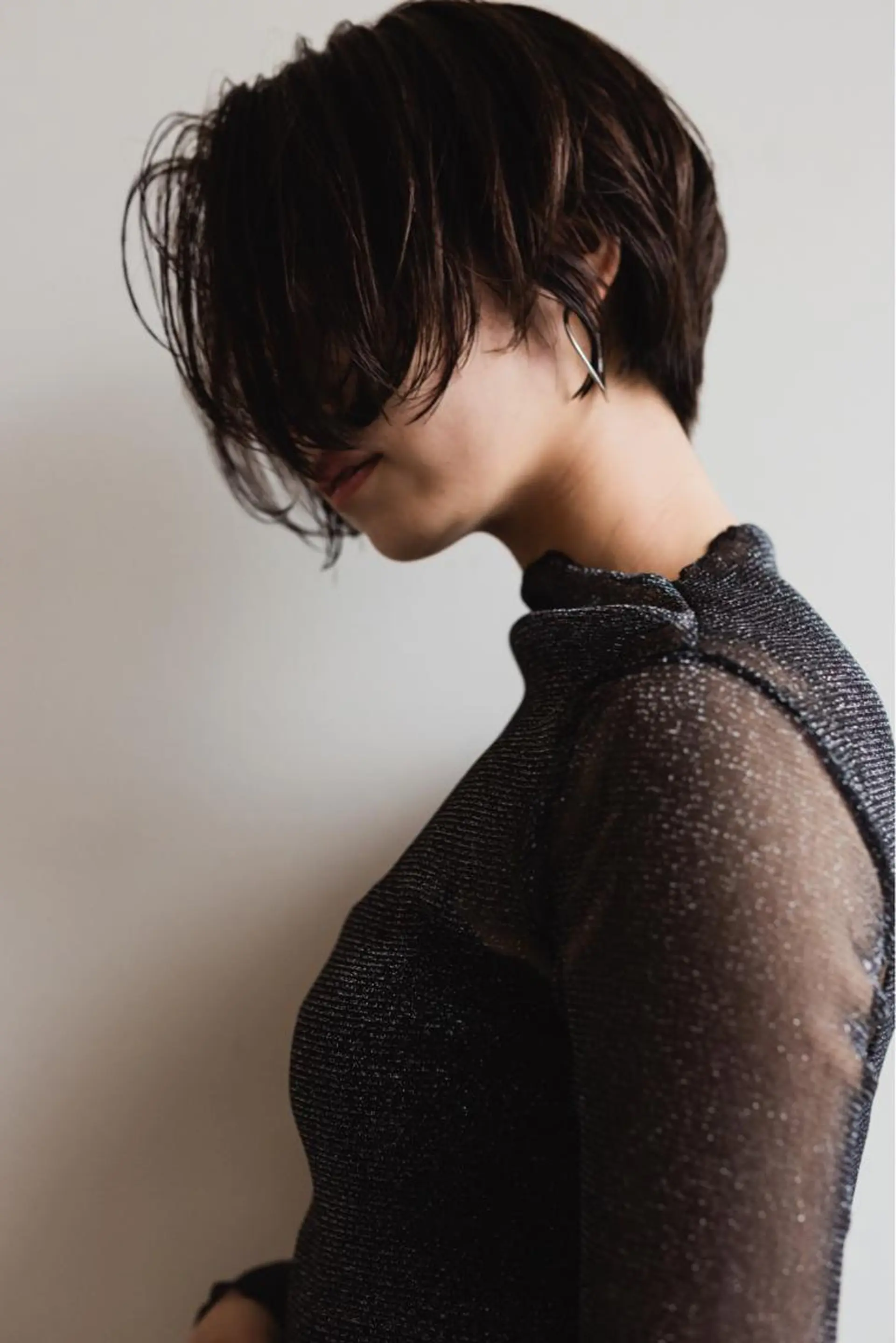 ショート カラー ツジガキ ユウスケのヘアスタイル