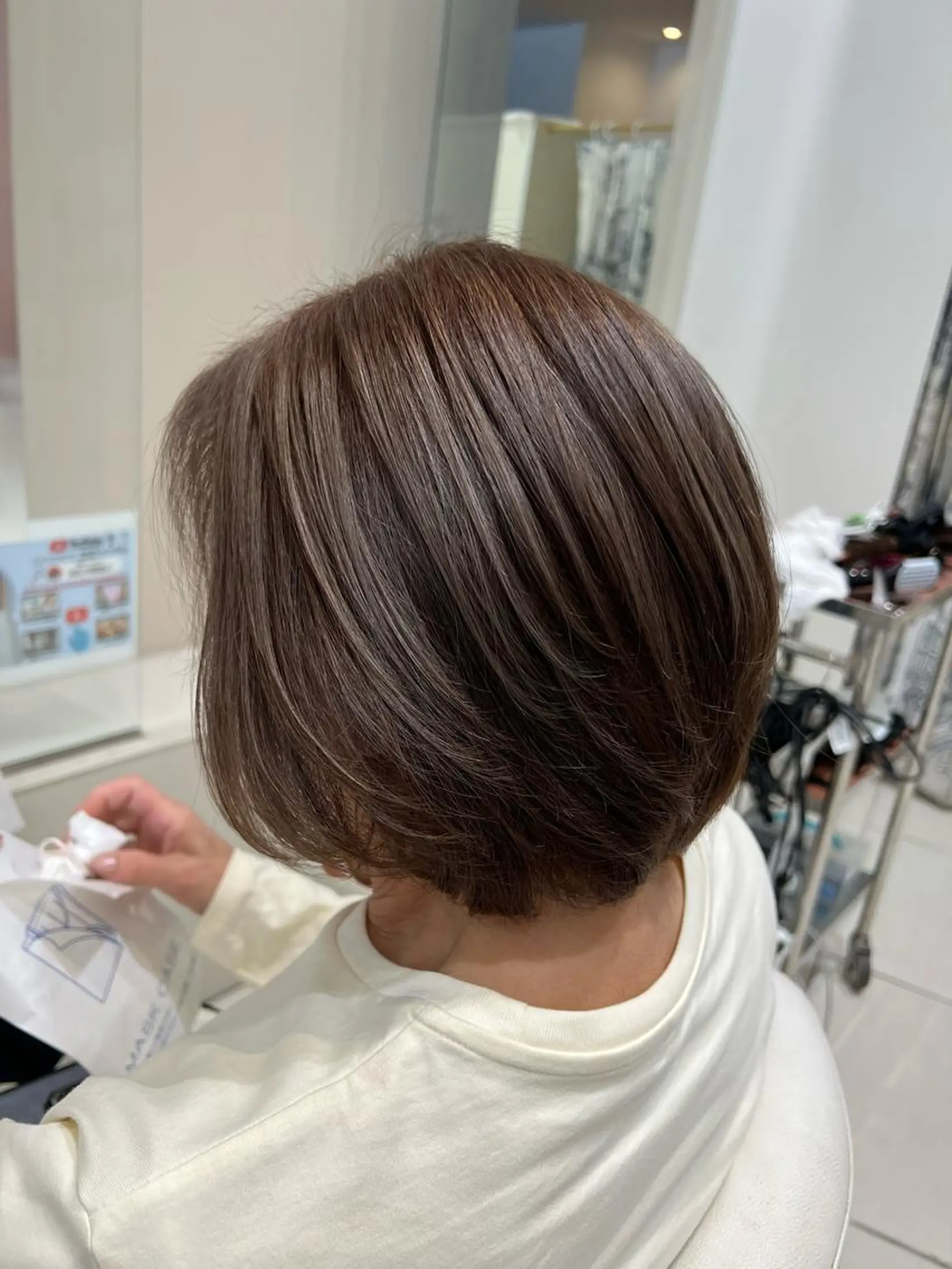 ショート ハイライト AVANCE 深井店所属・👑顔周り韓国風 レイヤーSHUTOのヘアスタイル
