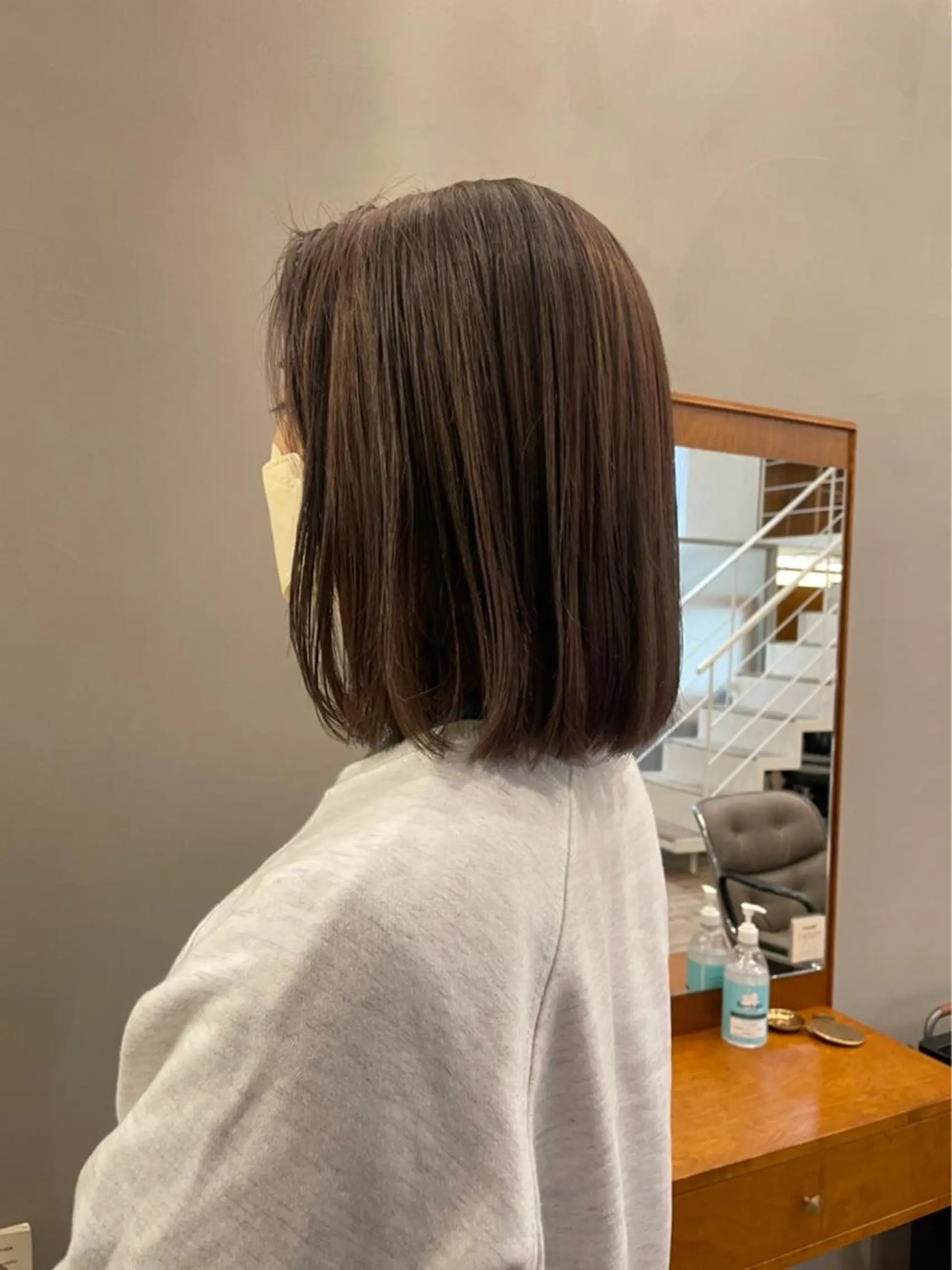 セミロング 縮毛矯正 🌿ボブ パーマ高橋啓太🌿のヘアスタイル