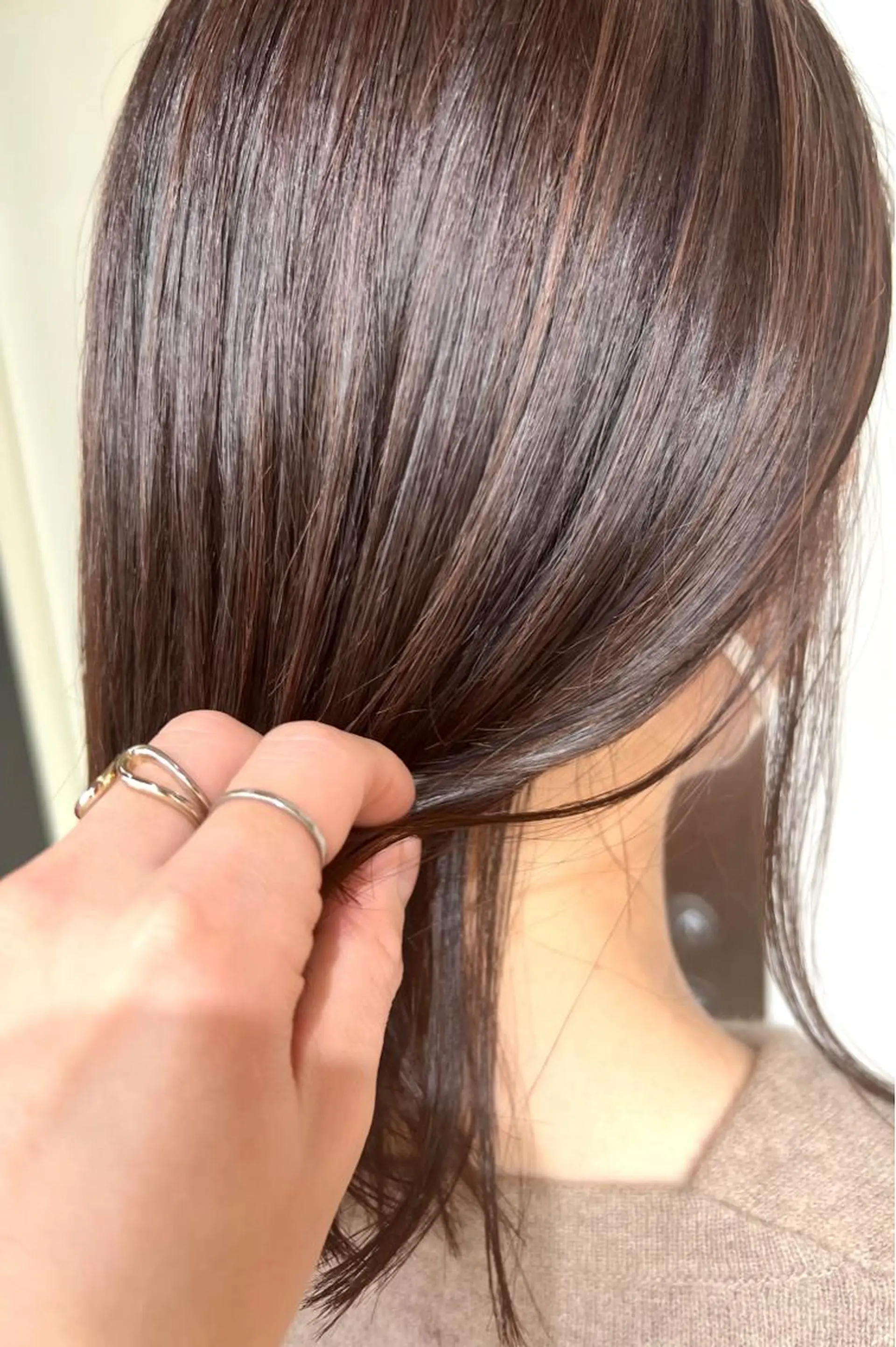 ミディアム カット ヘアカラー GO TODAY SHAiRE SALON 広島店所属・三輪 恭平のヘアスタイル