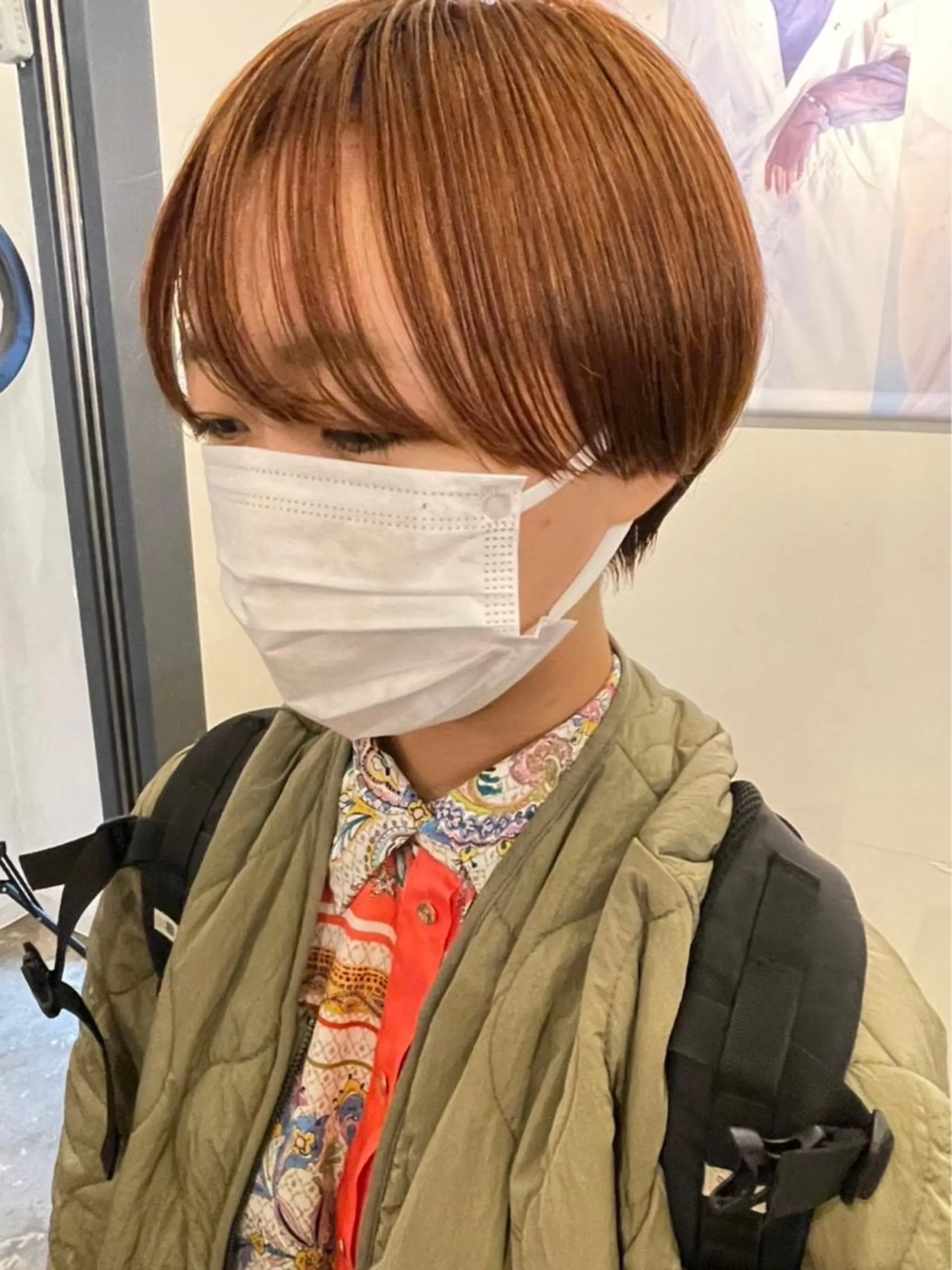 ショート ショートヘア カット ヘアカラー トリートメント デザインカラー/ 火ノ見🪡のヘアスタイル