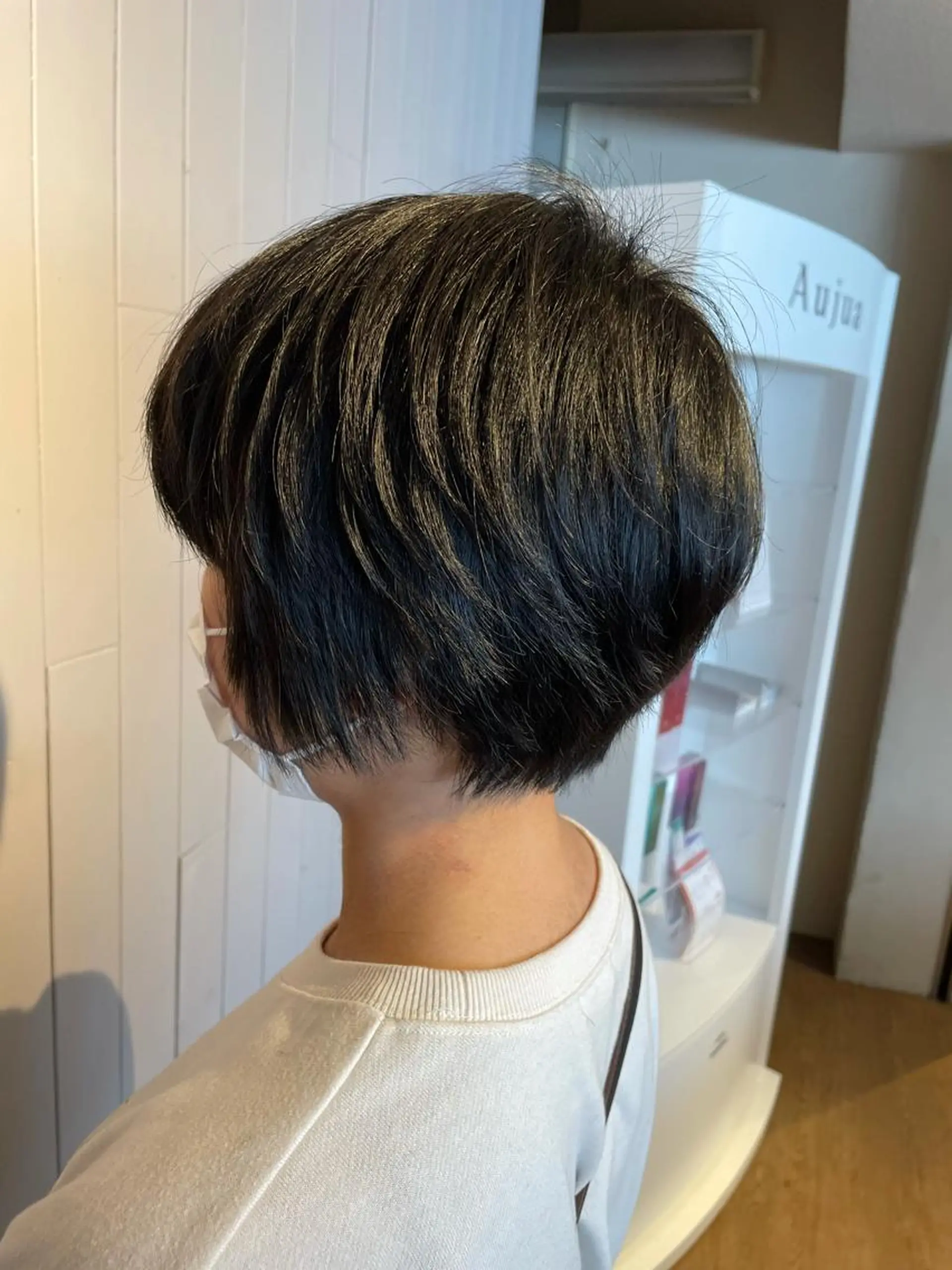 ショート カラー ショートヘア カット ヘアカラー トリートメント ❣️モードケイズ塚口 和田一将のヘアスタイル