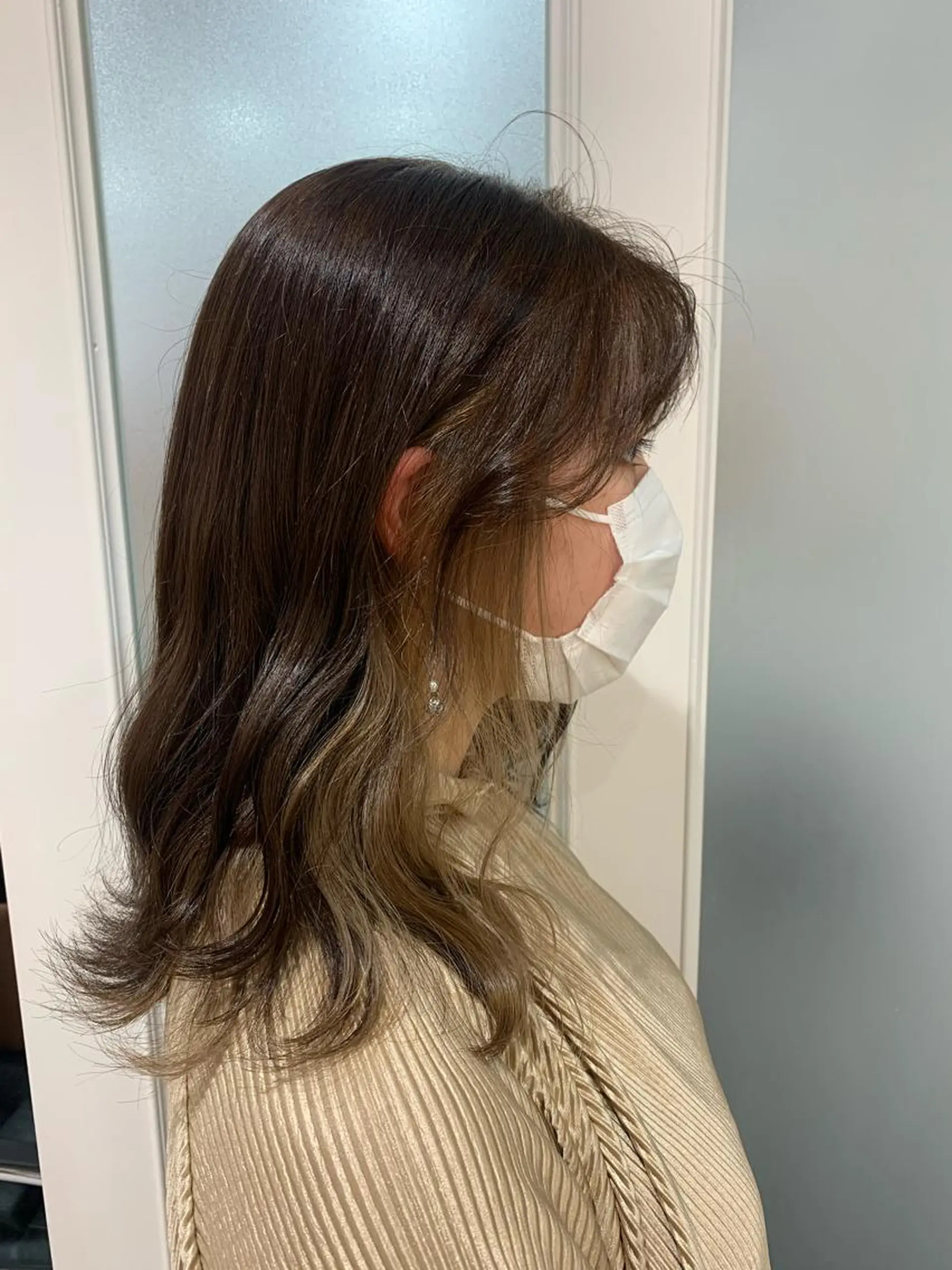 ミディアム 最新韓国本場ヘア 🇰🇷榎本明日香のヘアスタイル