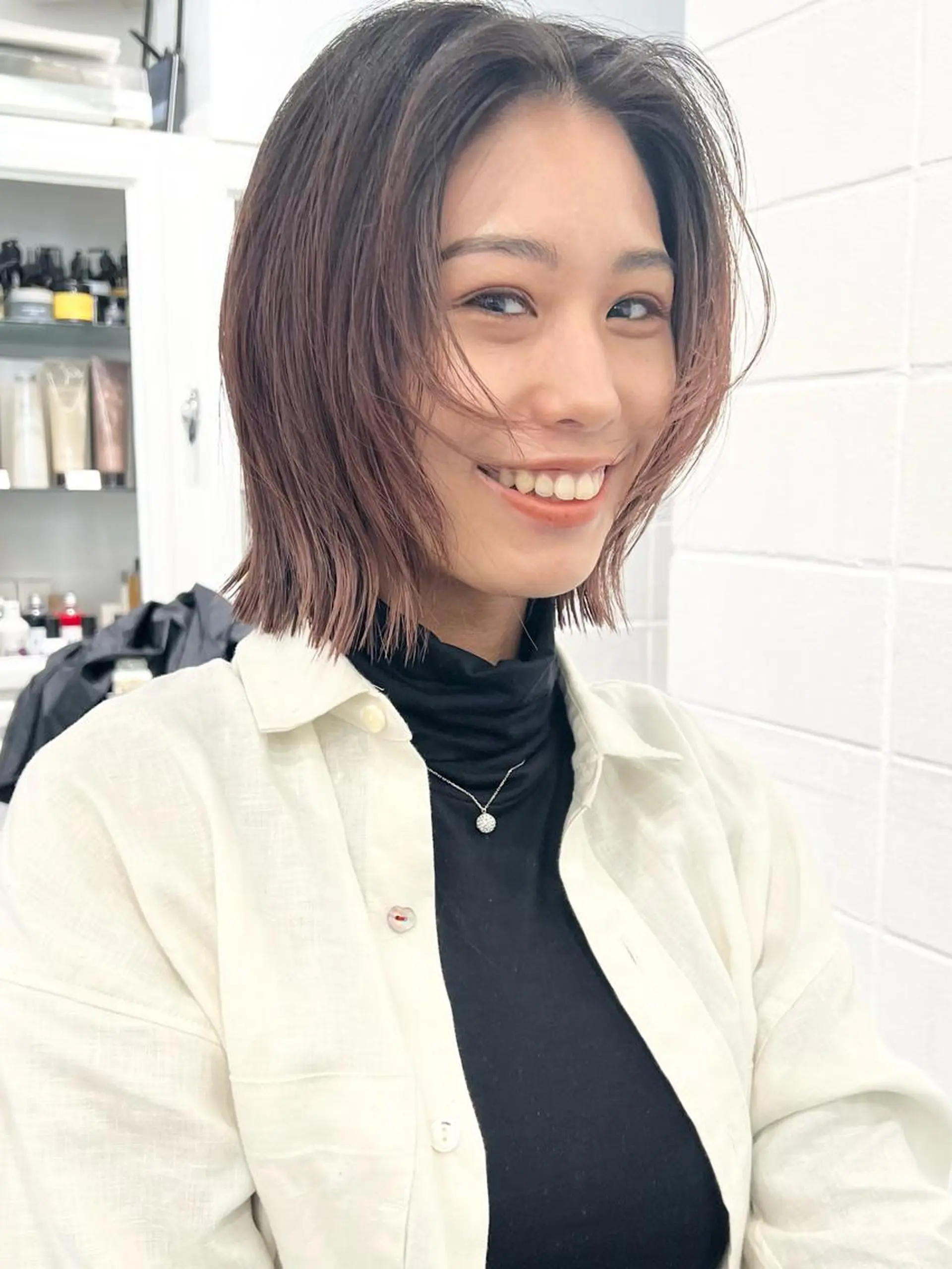 ショート カット ヘアカラー トリートメント HARU//原宿🤍 リピート率NO.1のヘアスタイル