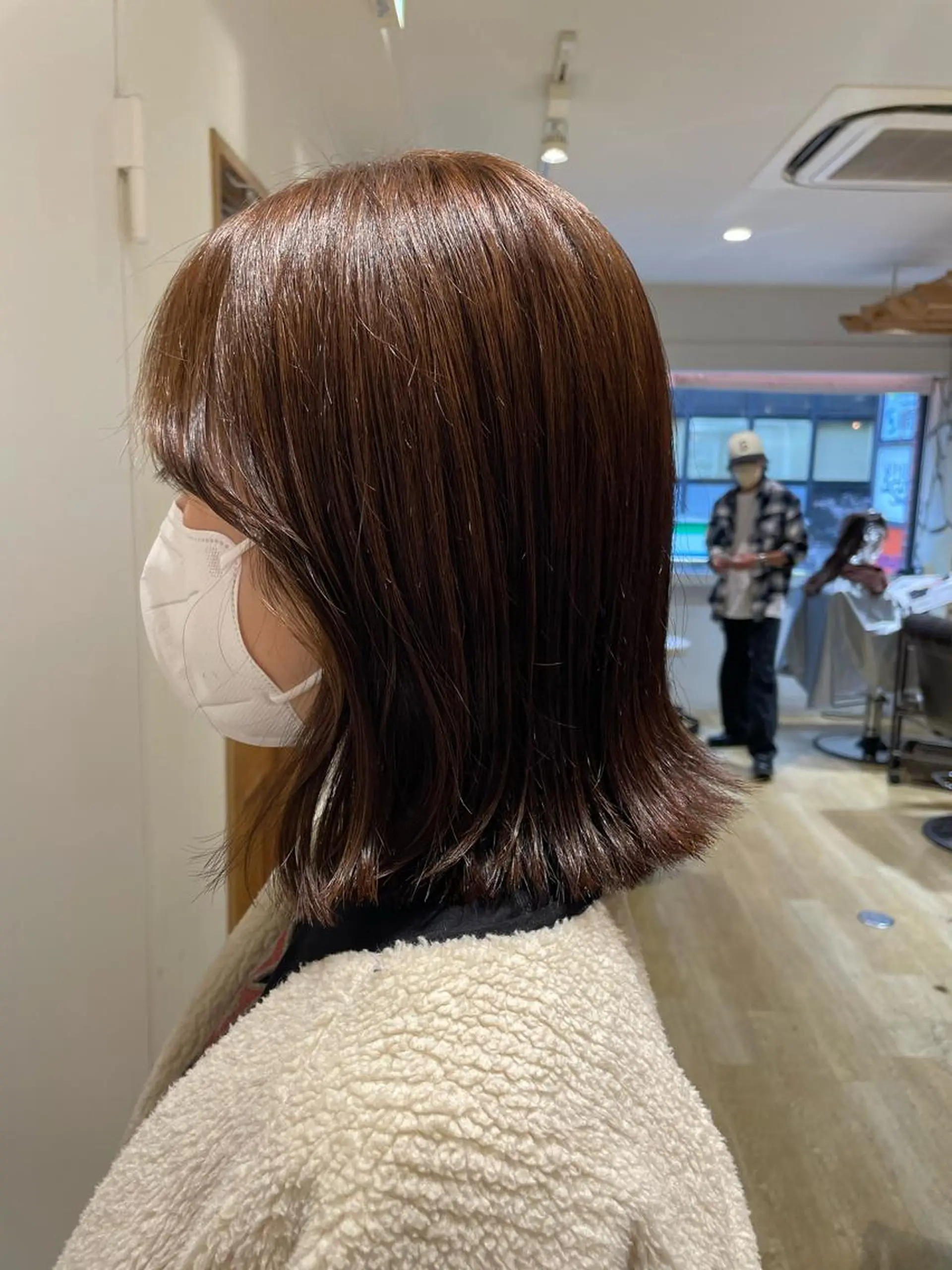 ミディアム カラー パーマ ヘアアレンジ メンズ キッズ ネイル マツエク・マツパ アイブロウ 新宿　副店長 新井彩斗のヘアスタイル
