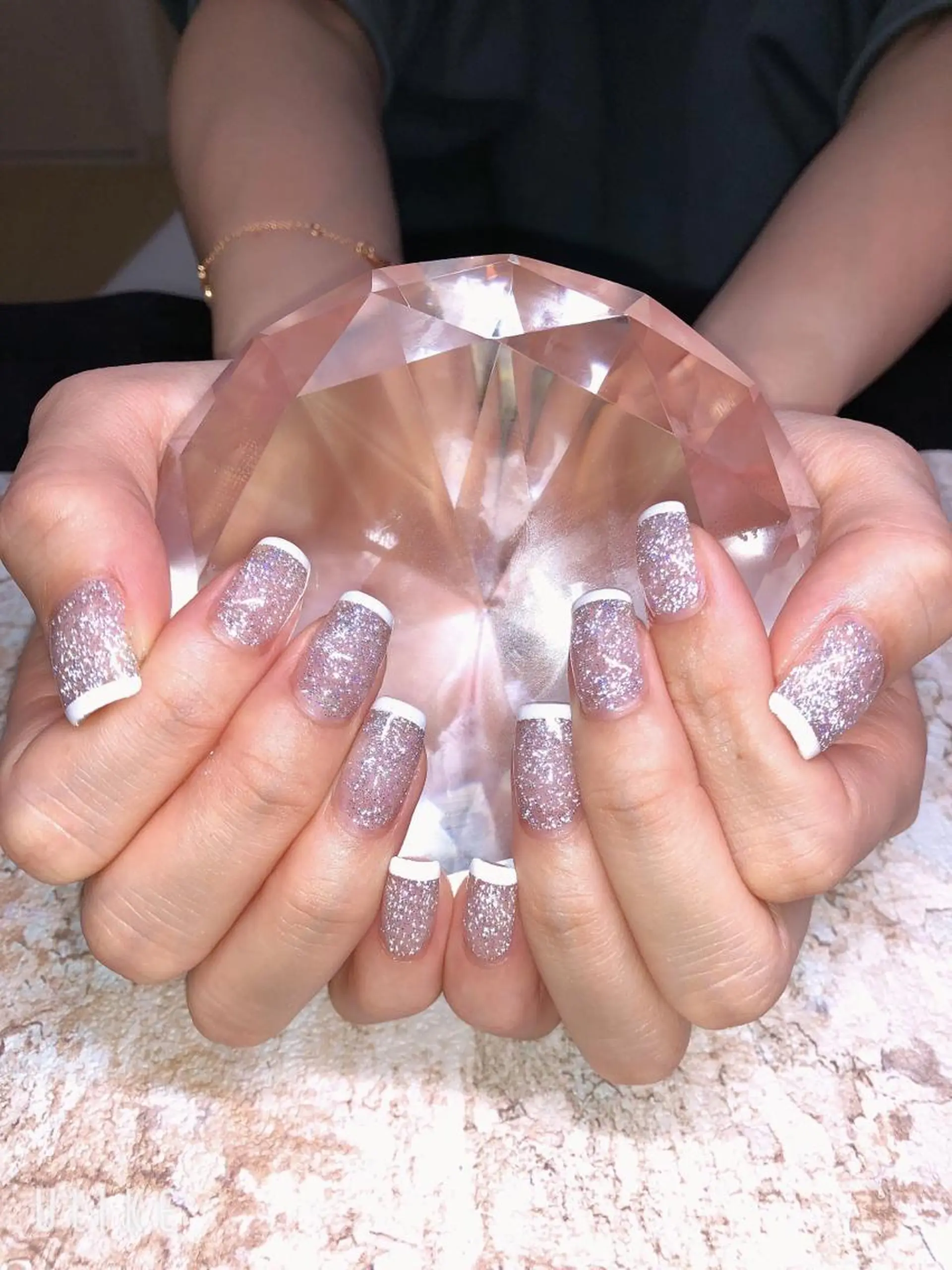 ネイル アートネイル フレンチネイル ジェルネイル グラデーション 韓国ネイル Nail room Bimano所属・Bimano seica♡+°のネイルデザイン