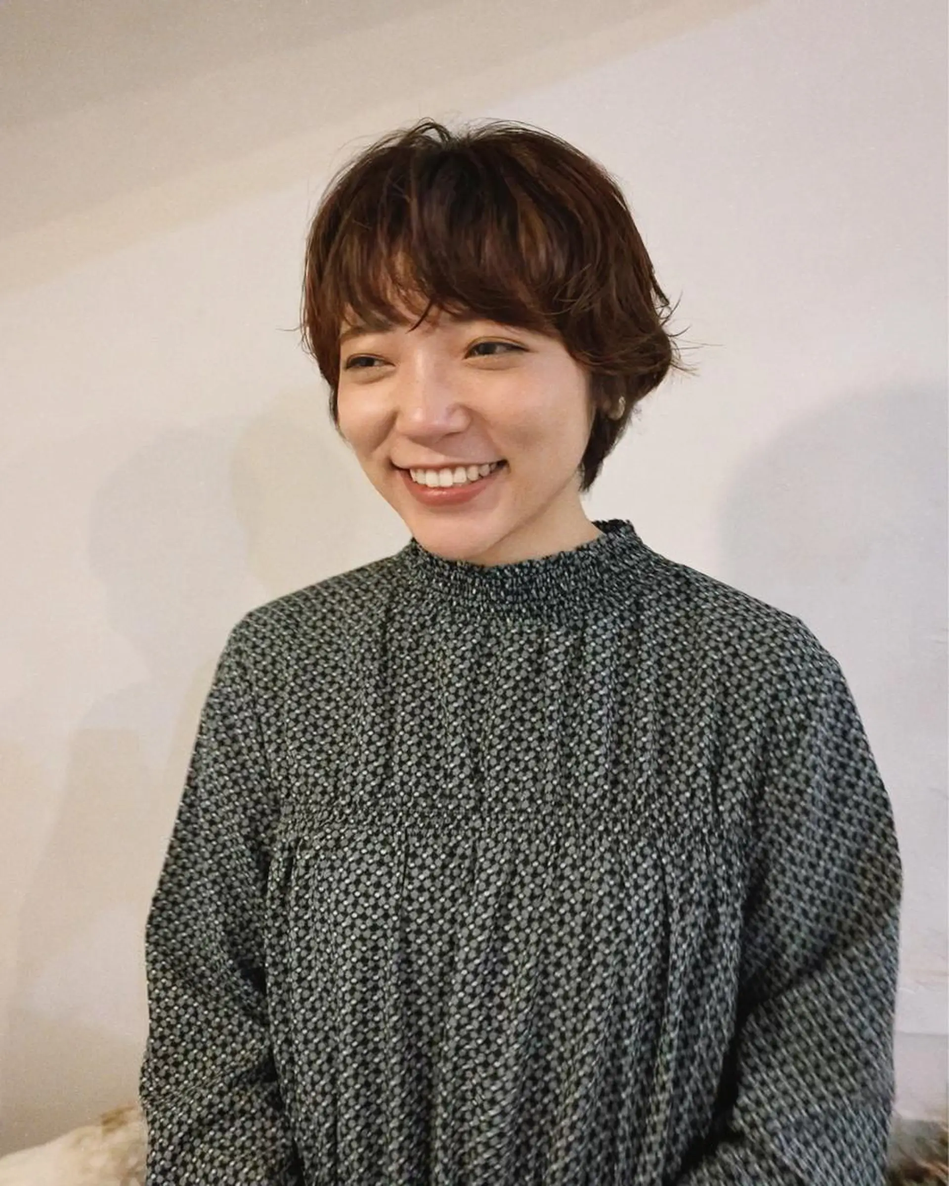 ショート パーマ くせ毛 ストレートパーマ パーマ 🌿ショートヘア 🌿conatsuのヘアスタイル