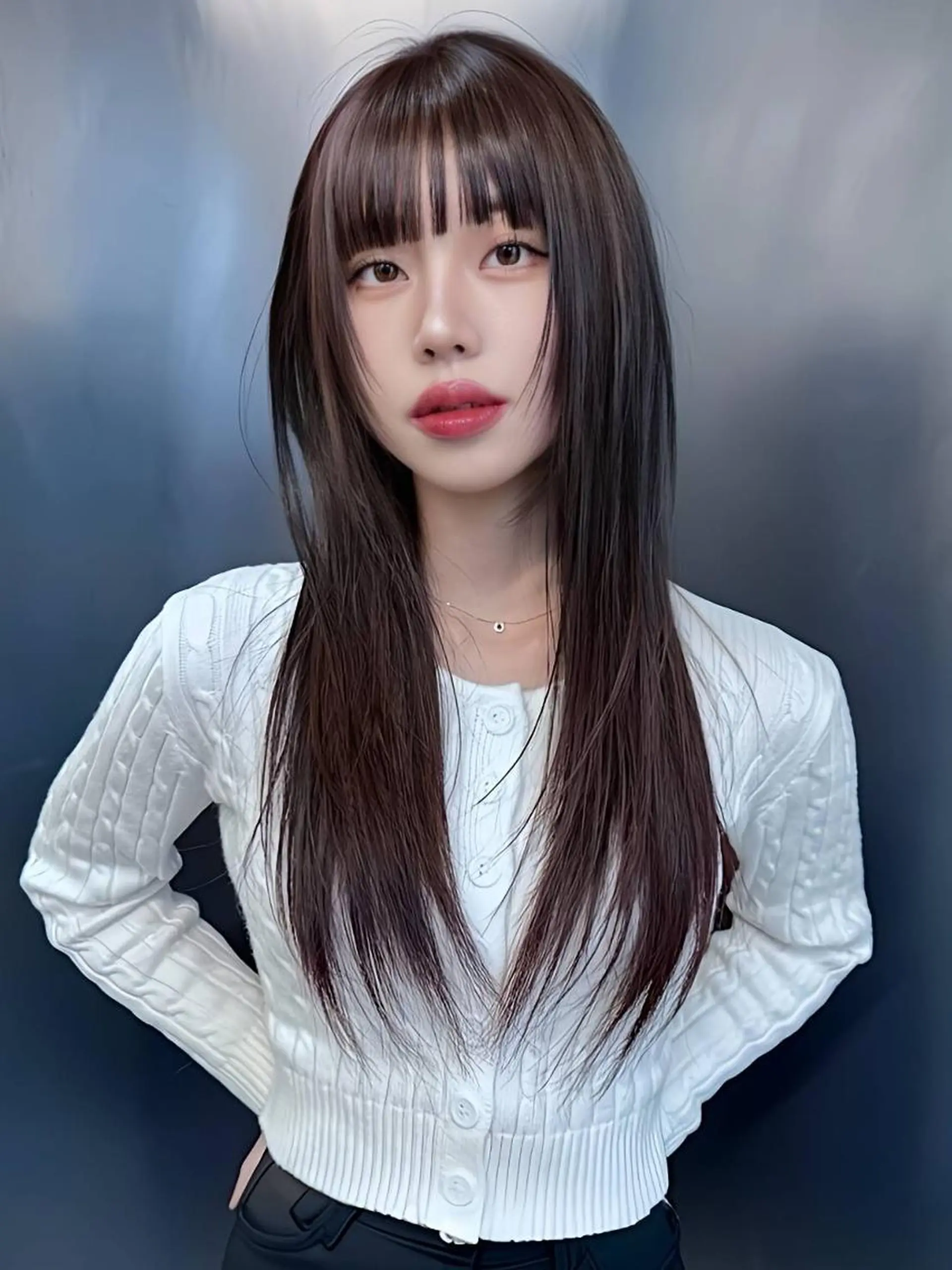 ロング 韓国特化型 エクステ、カラー専門のヘアスタイル