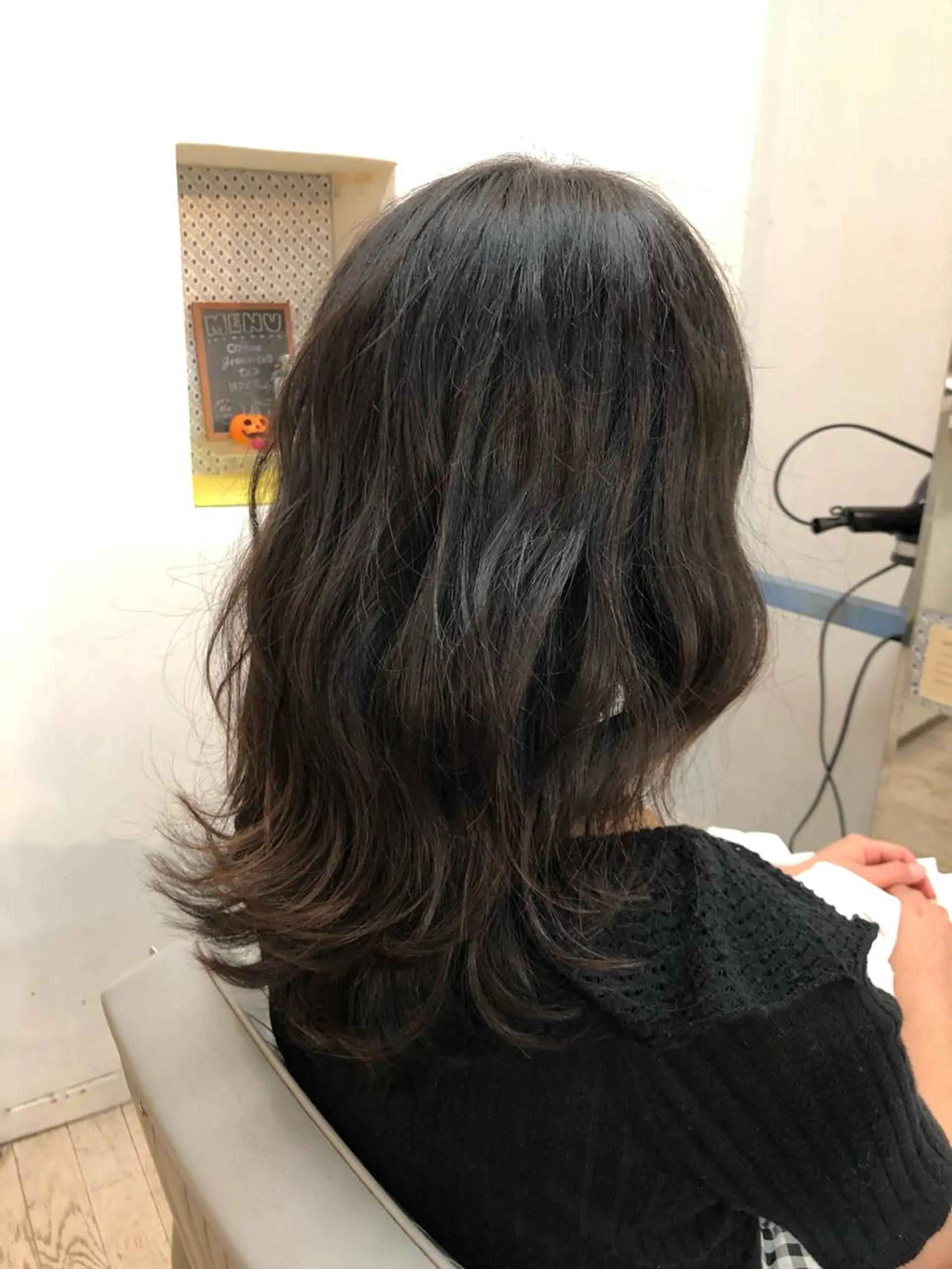セミロング カラー レイヤーカット カット ヘアカラー ROBOT   PLUS所属・大野 悠平のヘアスタイル