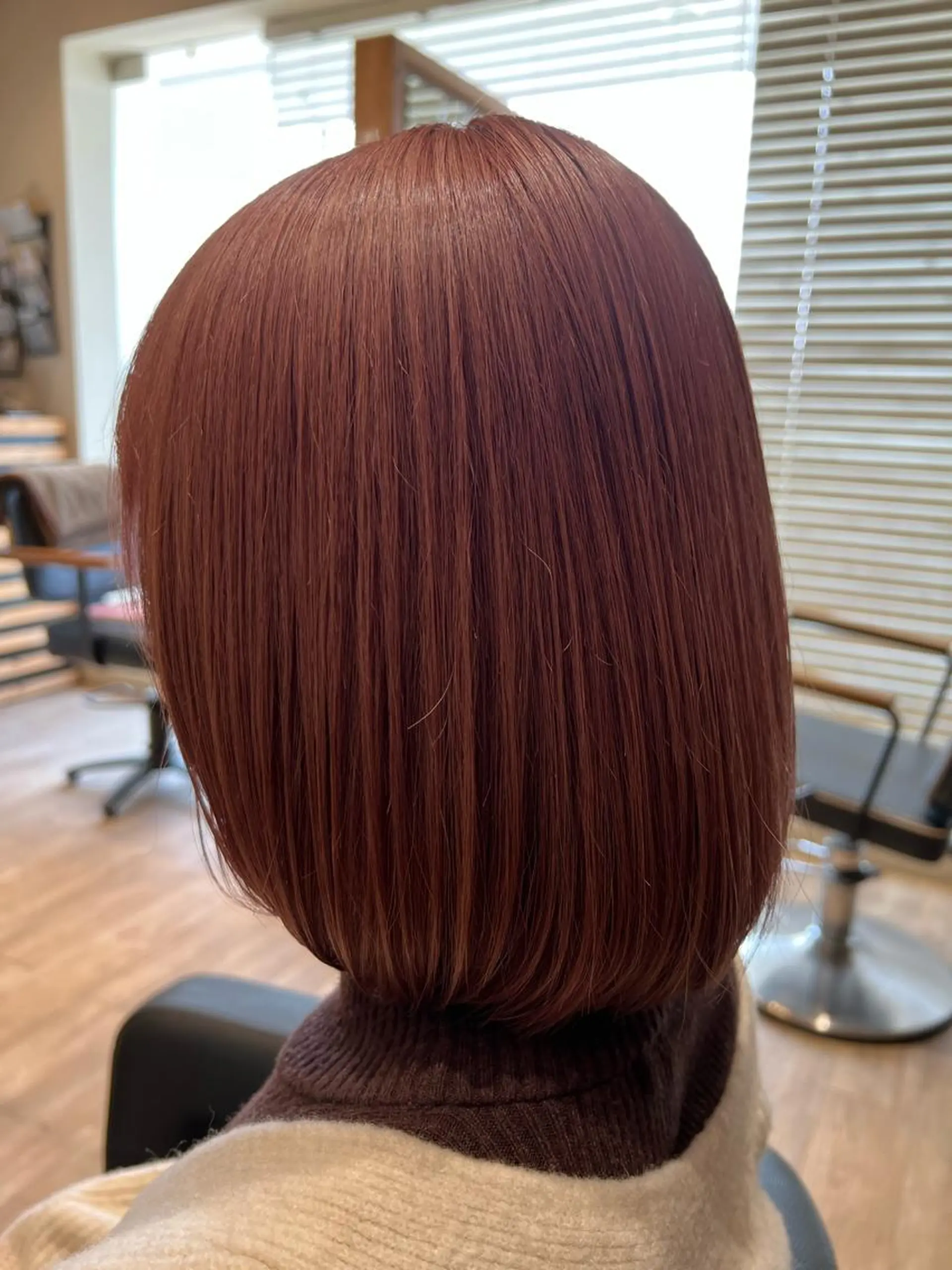 ミディアム カラー ヘアカラー 関口 友行のヘアスタイル