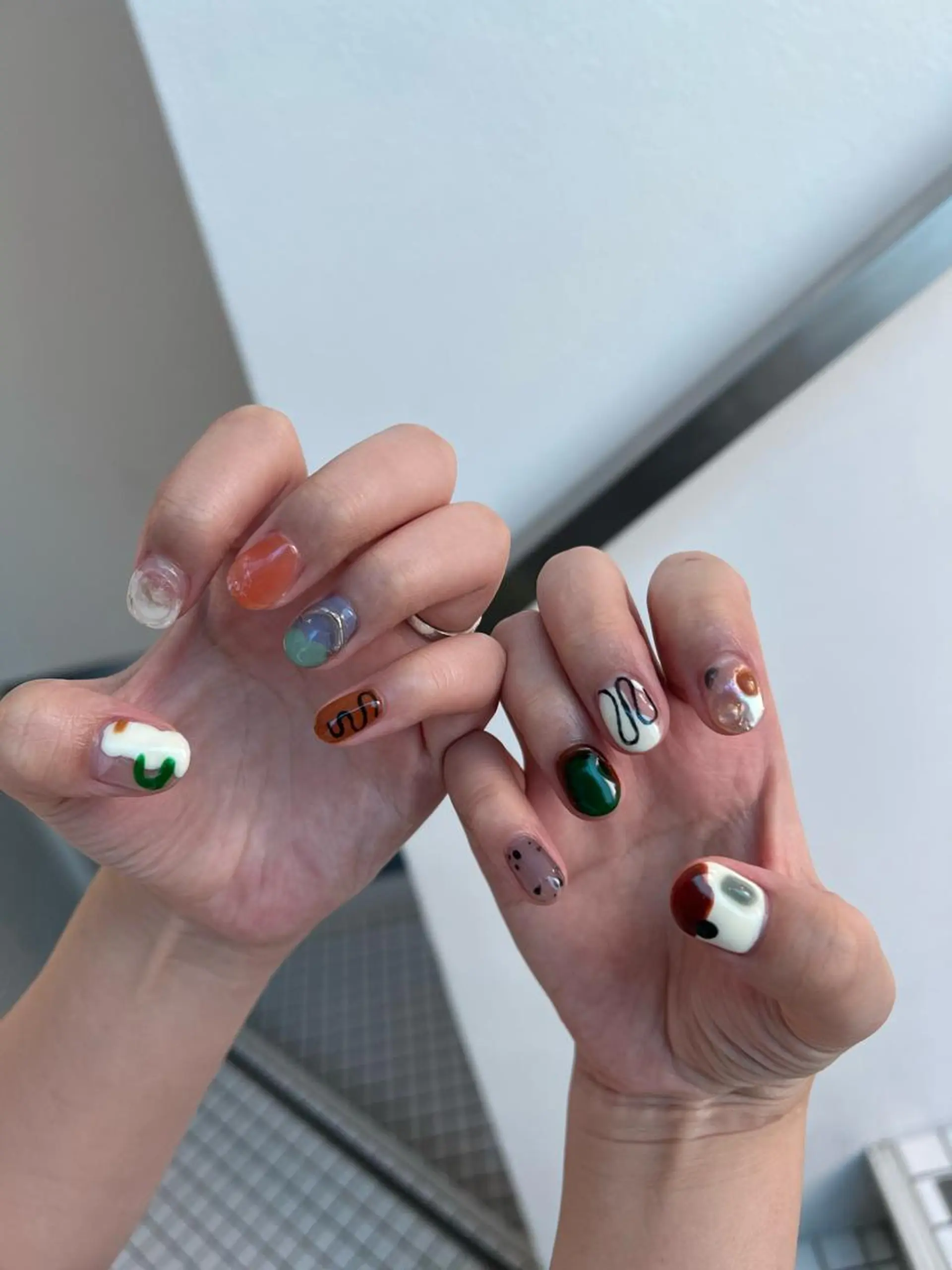 ネイル 【韓国ヘア・ネイル】 HINATA🍒のネイルデザイン