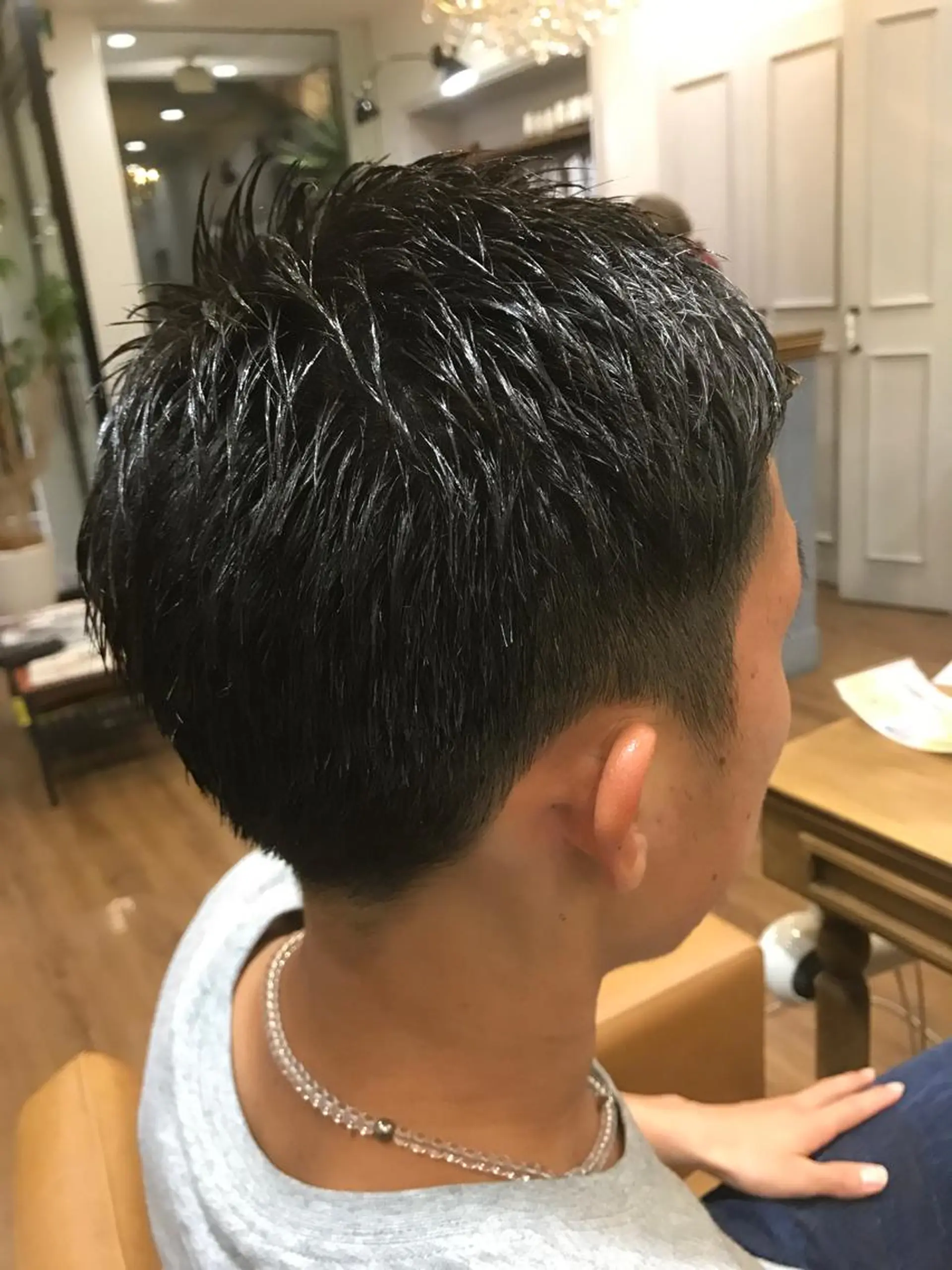 メンズ カット ひろせ かなのヘアスタイル