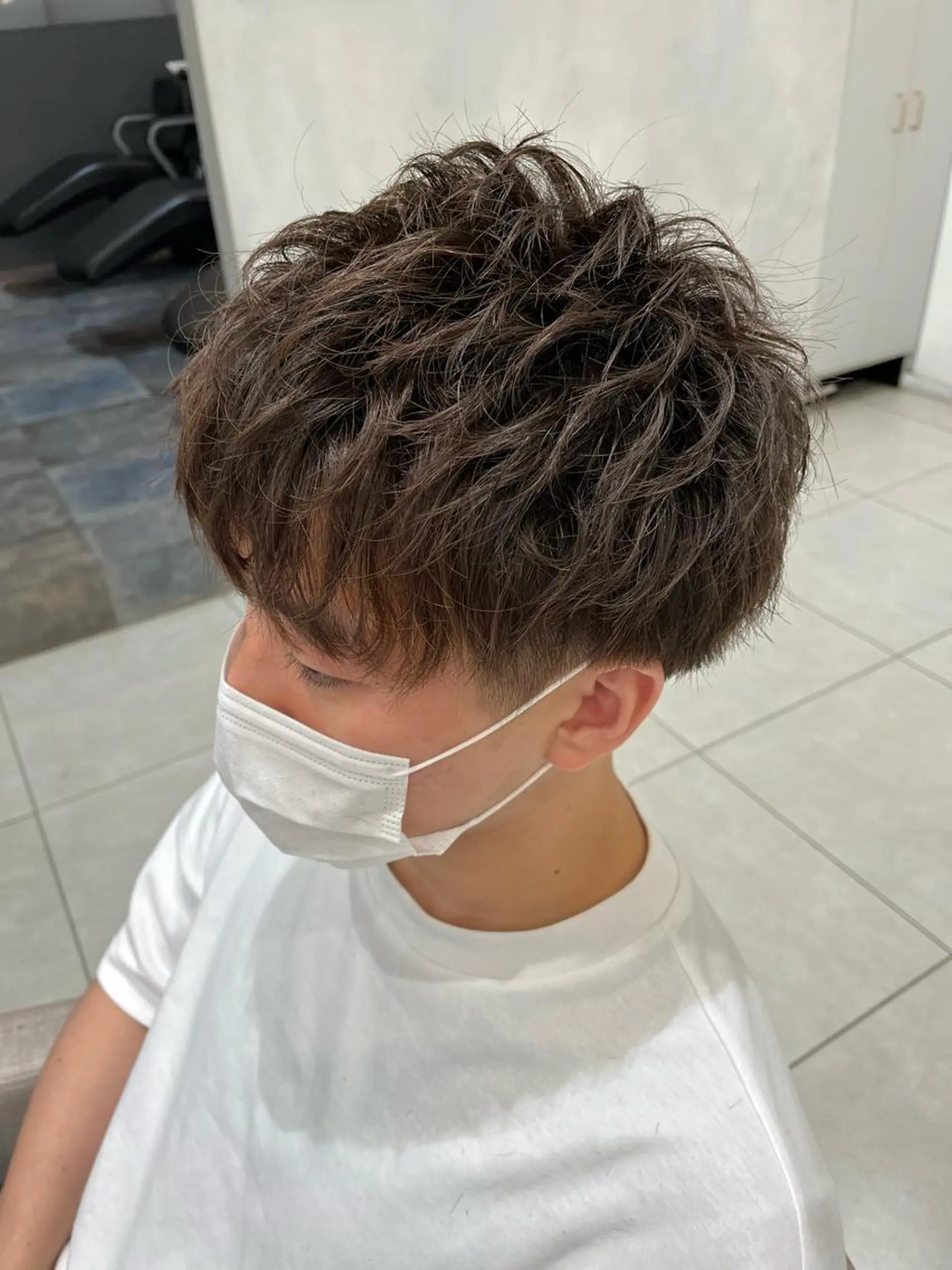 メンズ 吹田 駿 髪質改善縮毛矯正のヘアスタイル