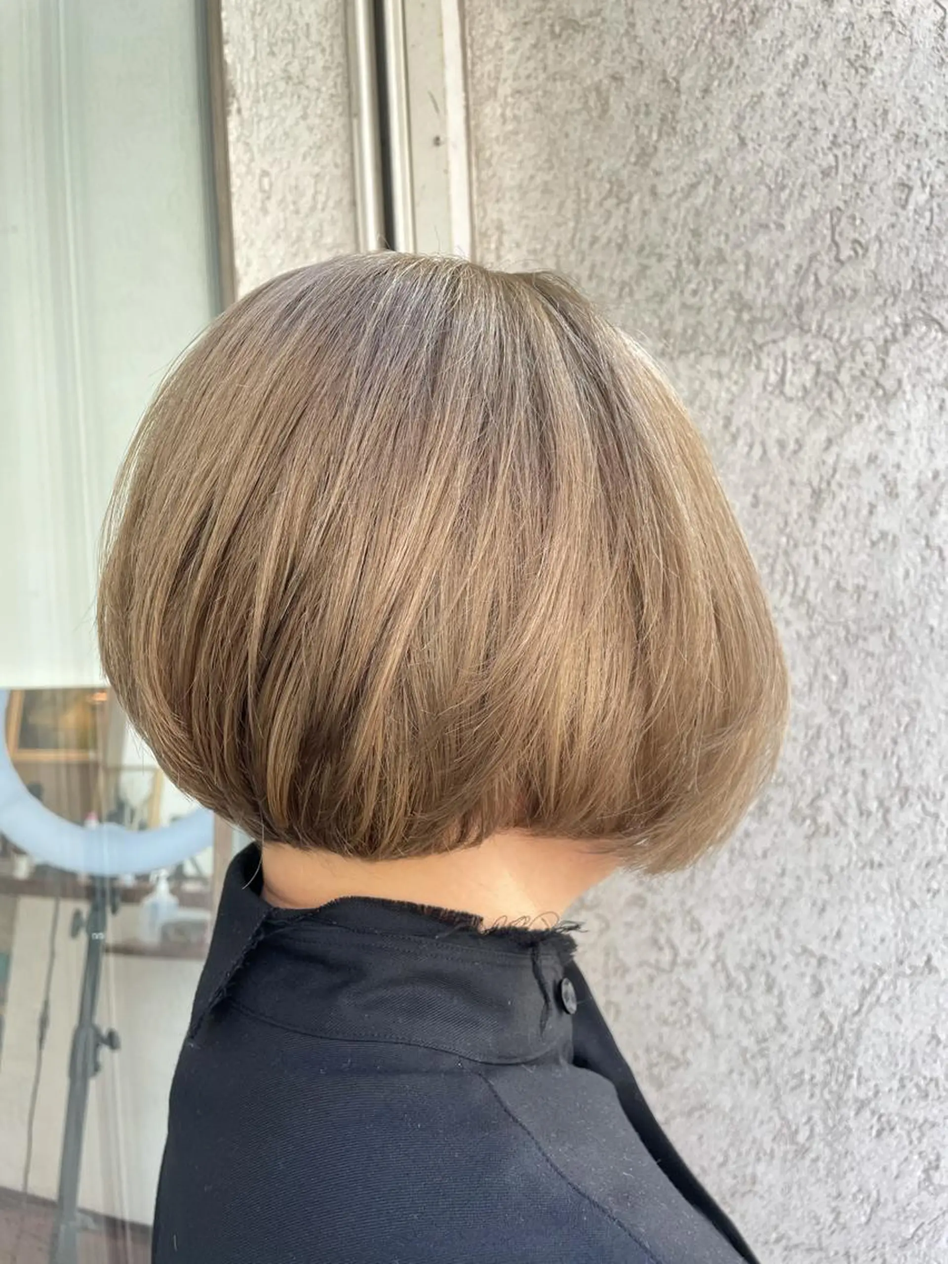 ショート カラー ベージュカラー CoCooN 店長 さのえみのヘアスタイル