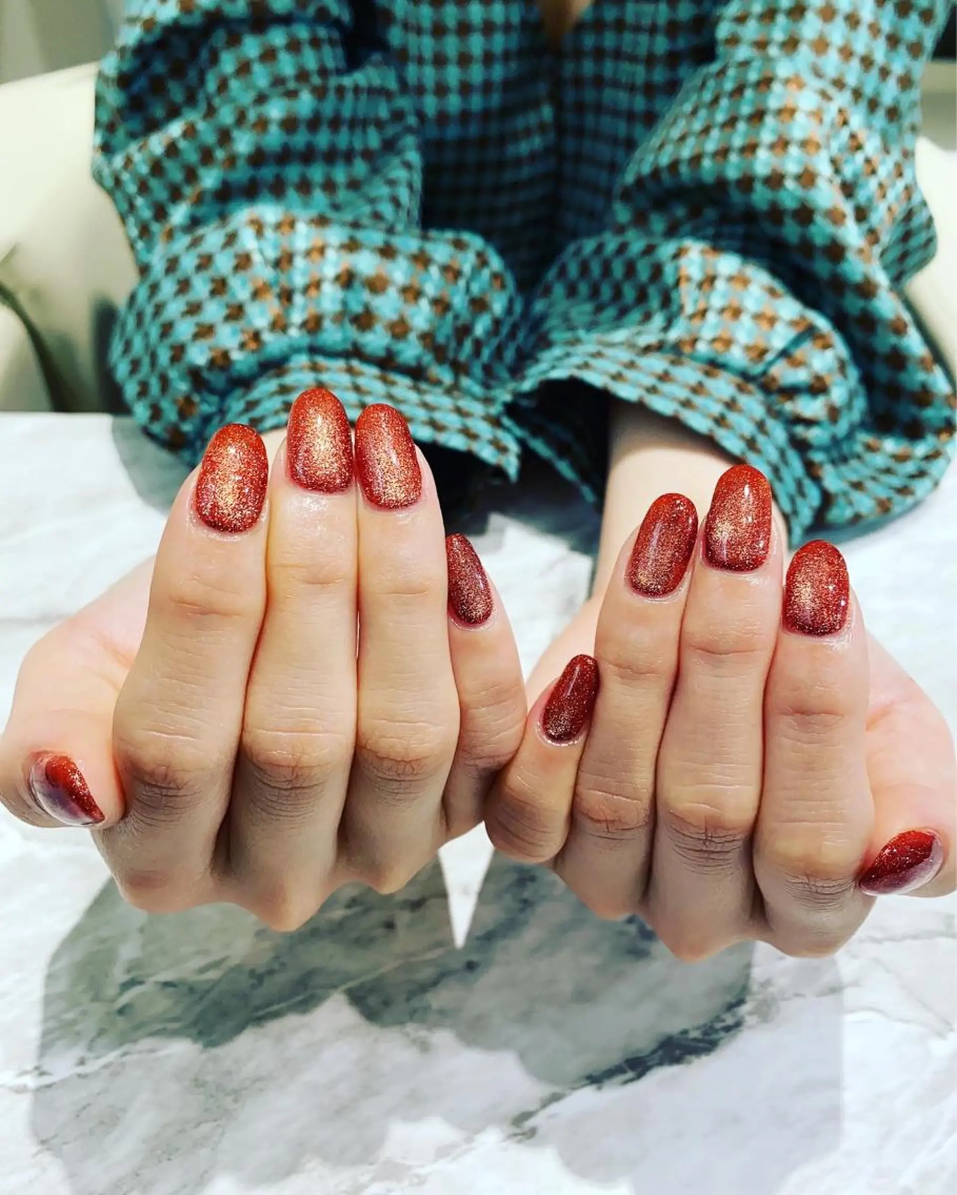 ネイル フラッシュネイル マグネットネイル ワンカラーネイル ハンドネイル フットネイル ハンドケア nail salon  AlgeTy所属・✴︎:.｡. MAKI.｡.:✴︎のネイルデザイン