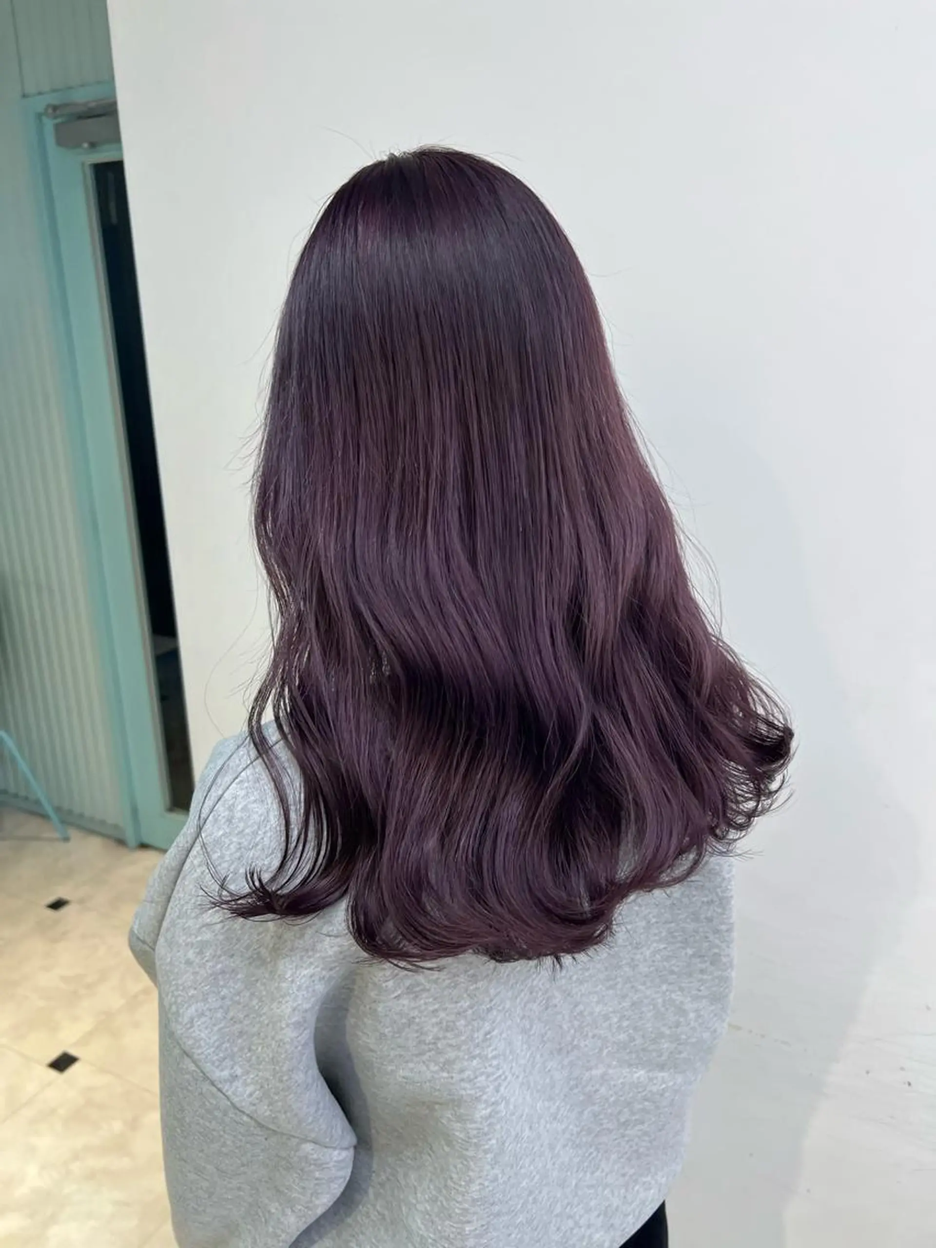 ミディアム カラー ヘアカラー トリートメント ヘッドスパ ヘアセット 🎨透明感モテカラー DAIKI🎨のヘアスタイル