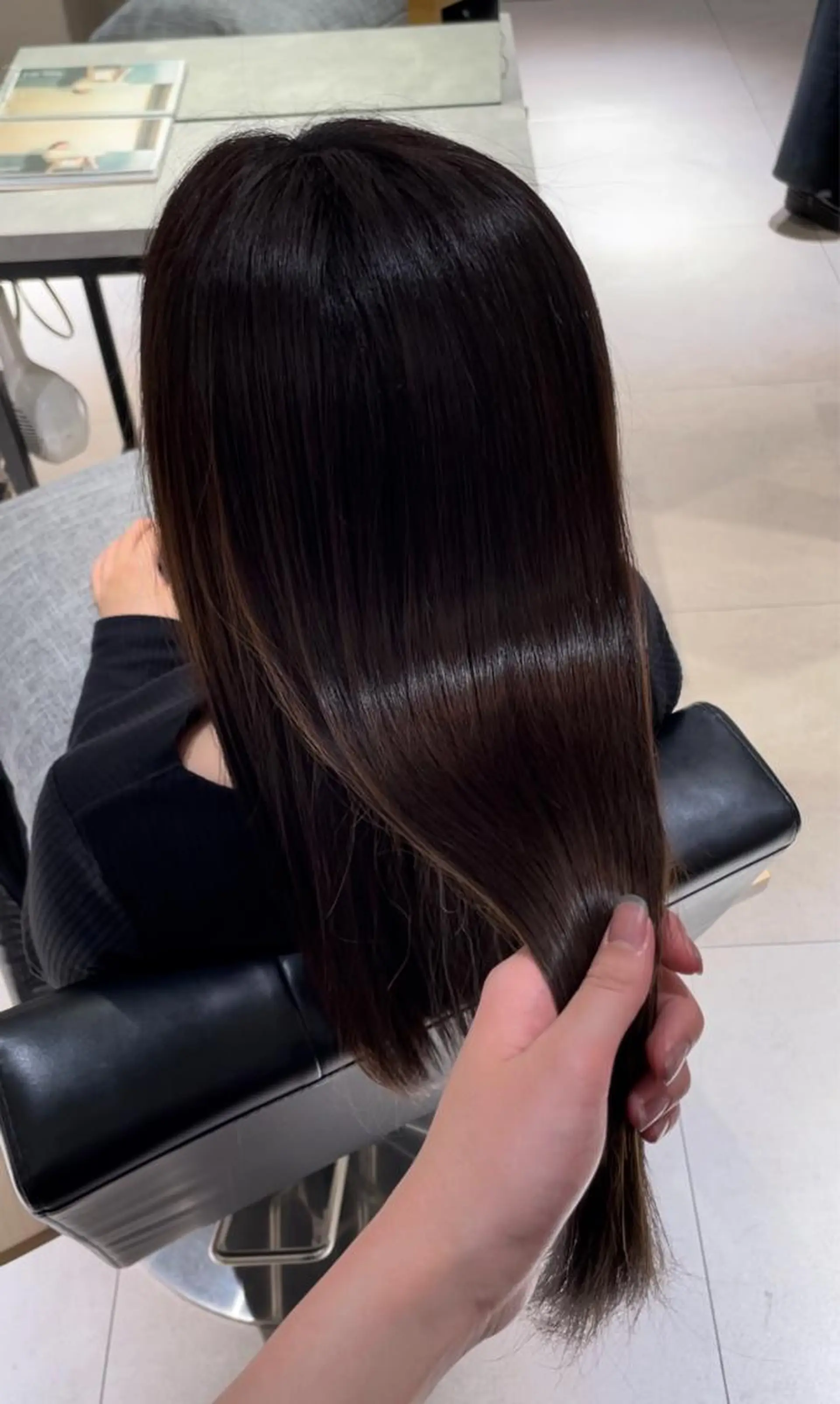 セミロング トリートメント sora/ボブ/ レイヤーカットのヘアスタイル