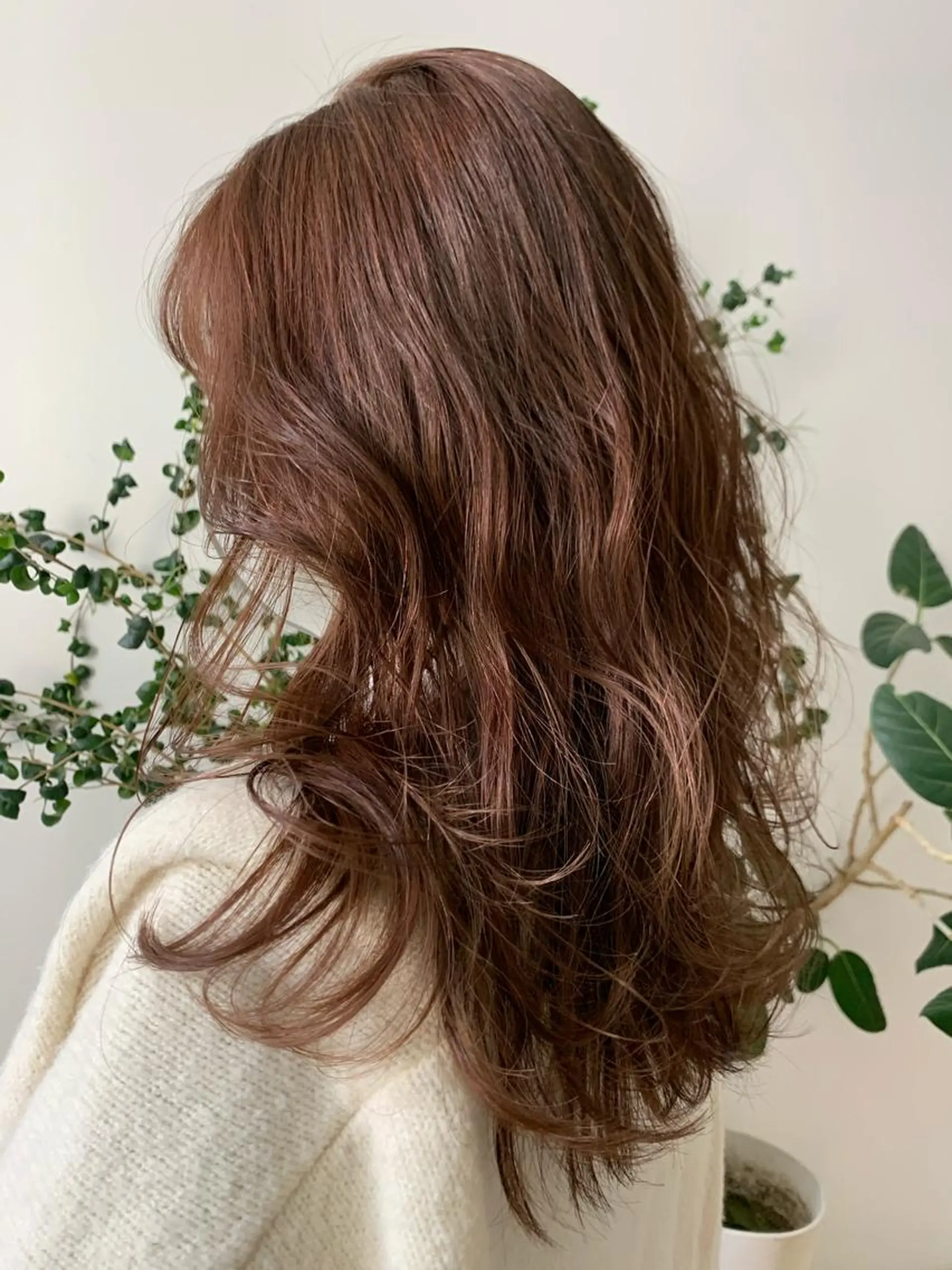 セミロング カラー ハンドネイル 【淡色color/ nail】maikoのネイルデザイン