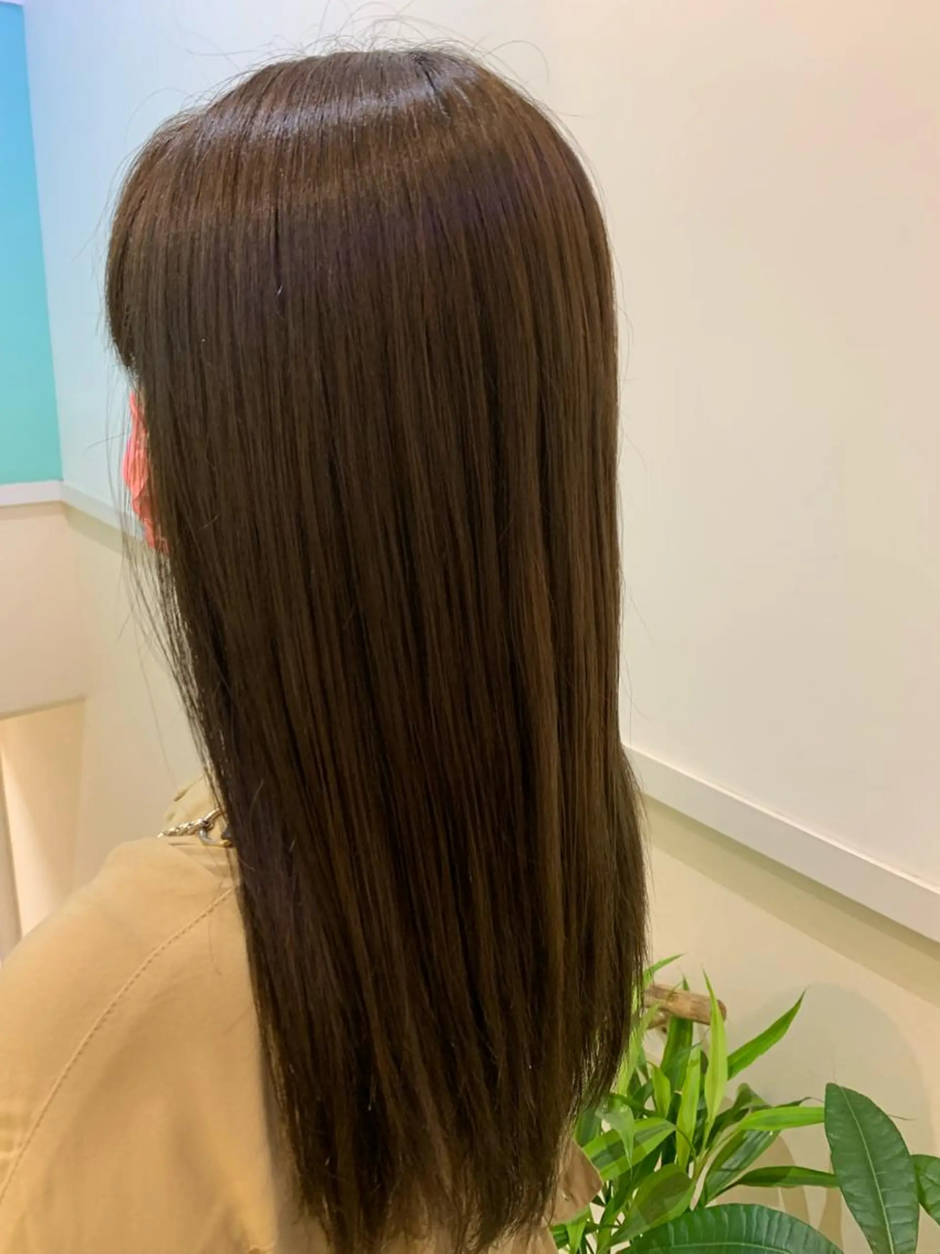 カラー ブリーチしない暖色 カラー🥀杉 優菜のヘアスタイル