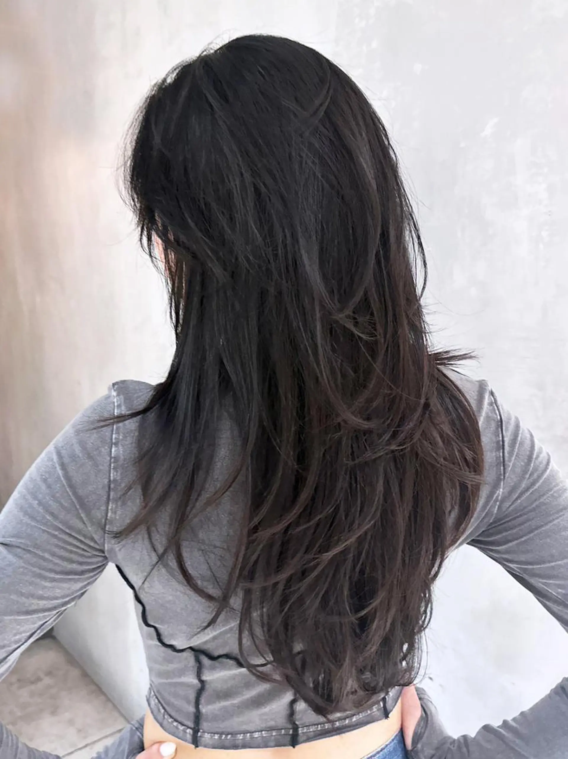 カラー ロング ハイレイヤー レイヤーカット カット ヘアカラー トリートメント ITbyALBUM 藤沢店のヘアスタイル