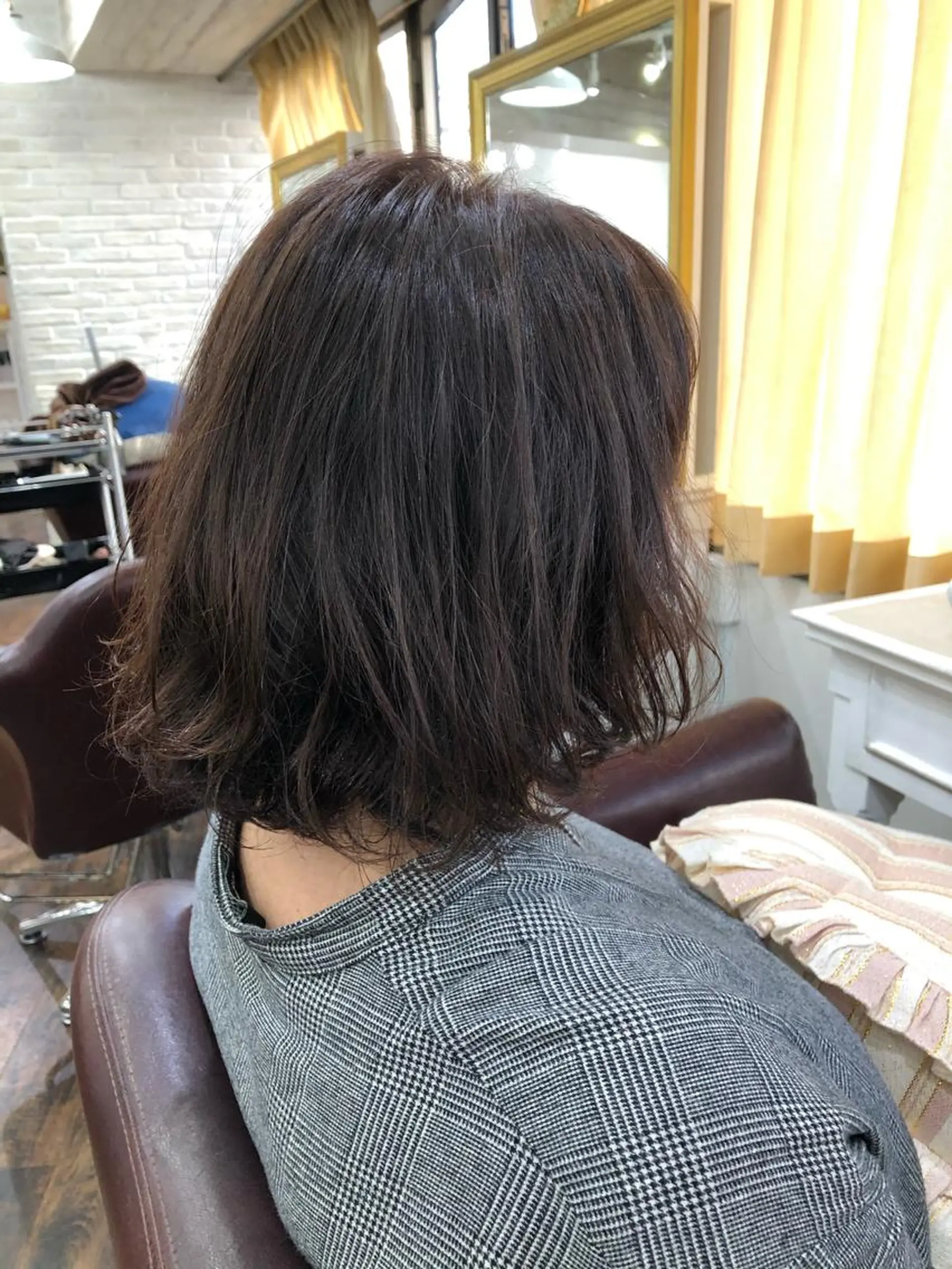 ミディアム パーマ ミディアムパーマ レイヤー×髪質改善✨ 渋谷/佐藤侑哉のヘアスタイル