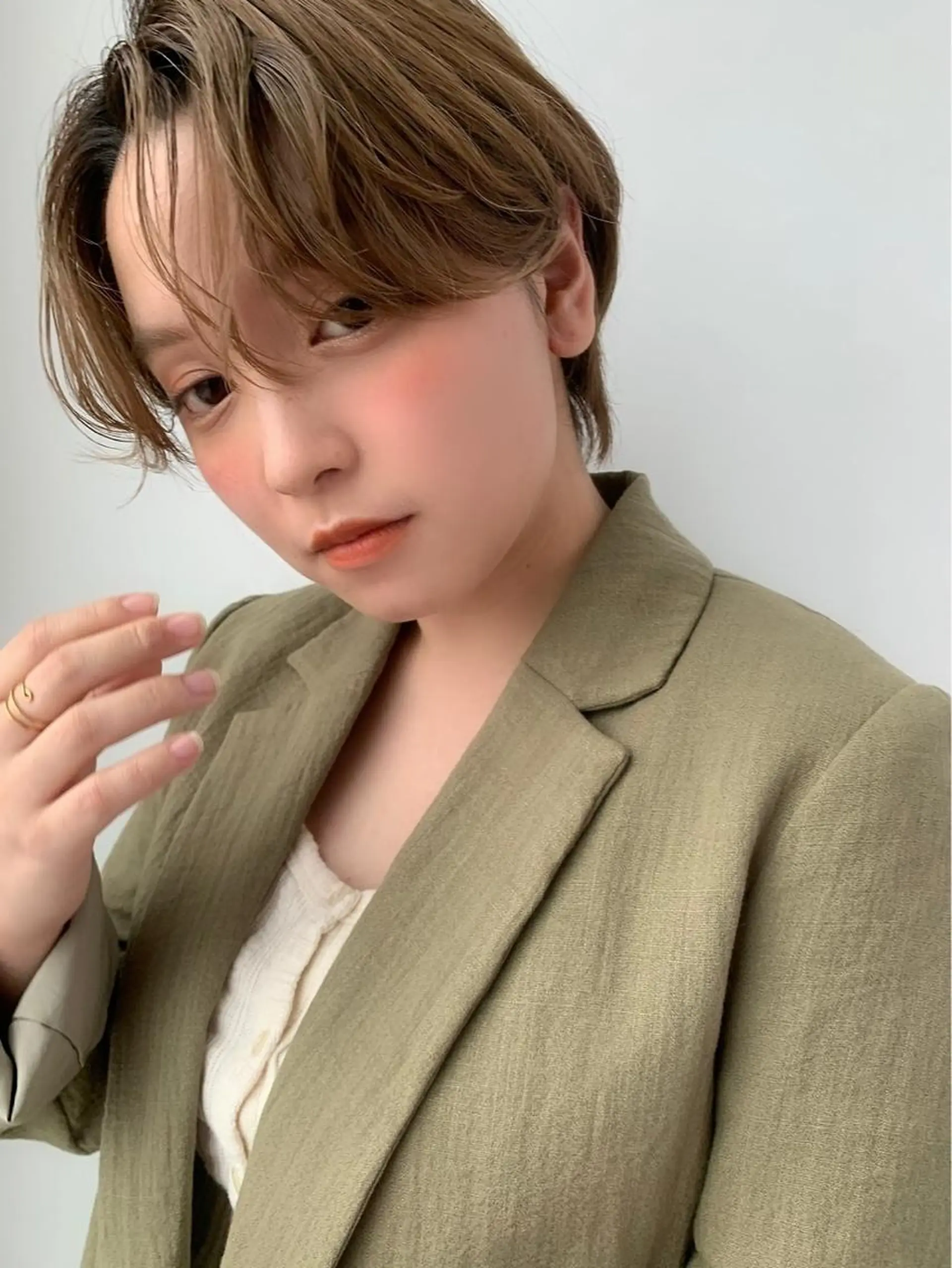 ショート カラー POCKET 高崎店🇰🇷のヘアスタイル