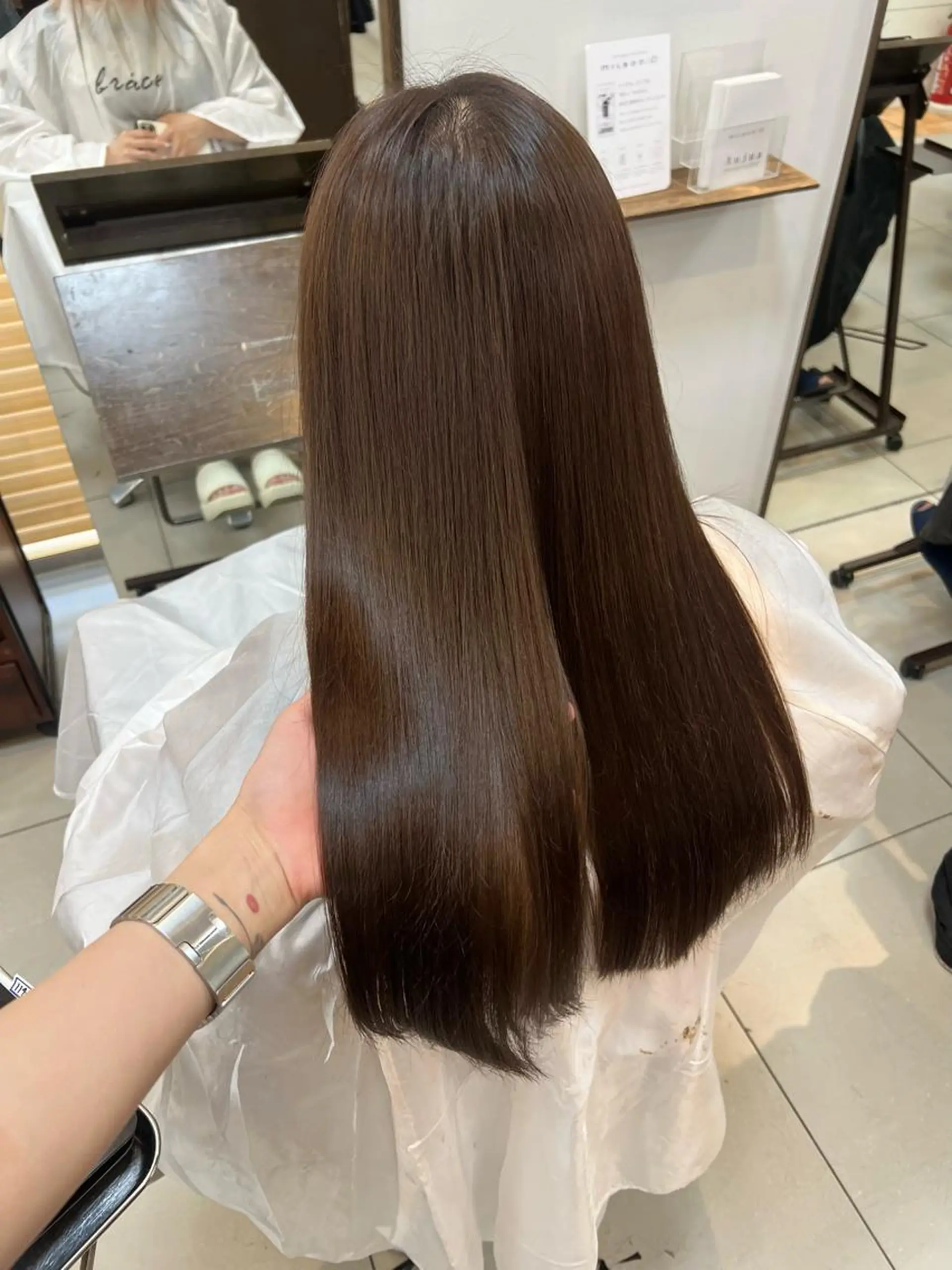 ロング カラー SOYONなんば店 ／韓国風のヘアスタイル