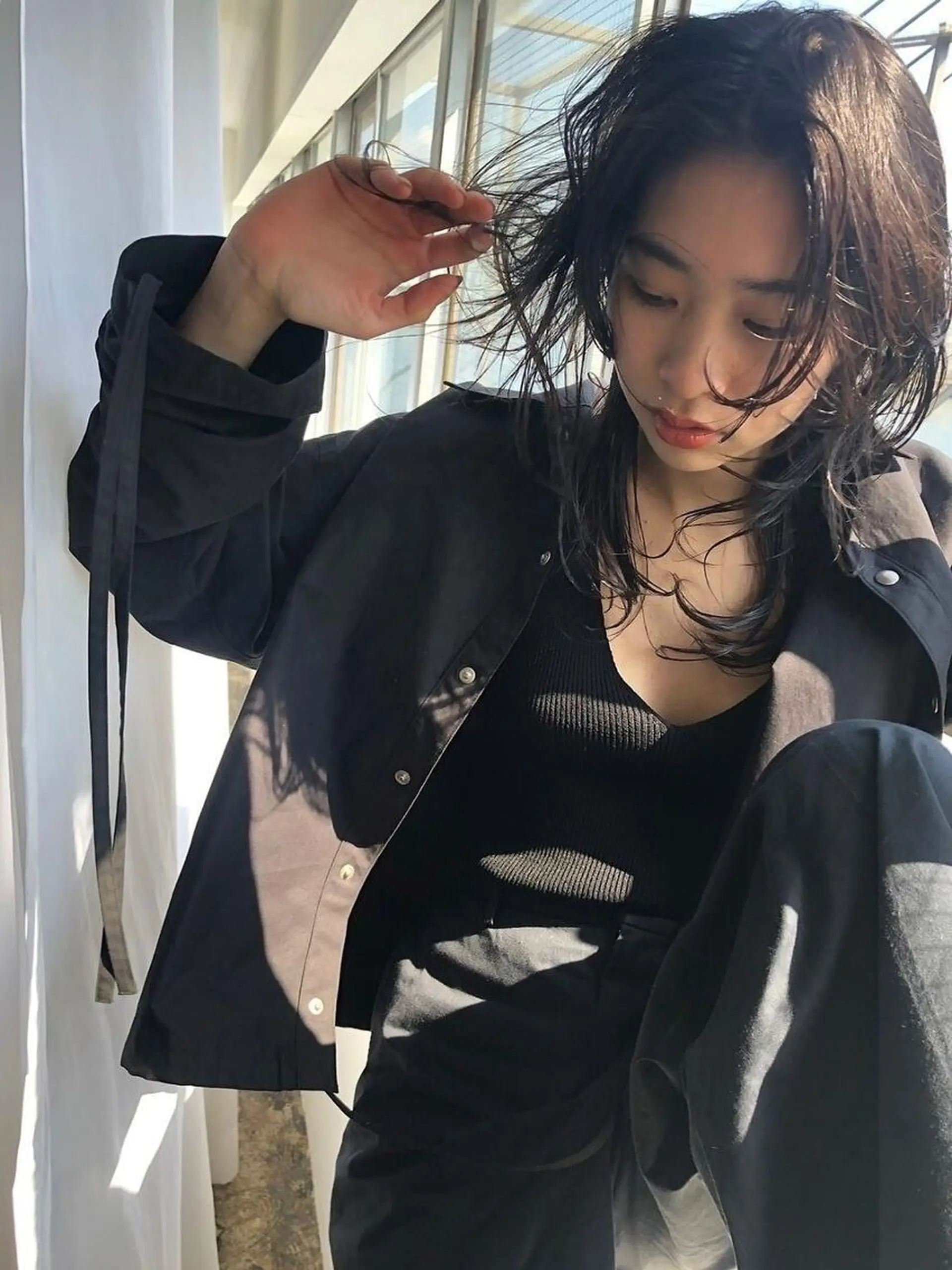 ショート カラー カット ヘッドスパ OAK 中目黒のヘアスタイル