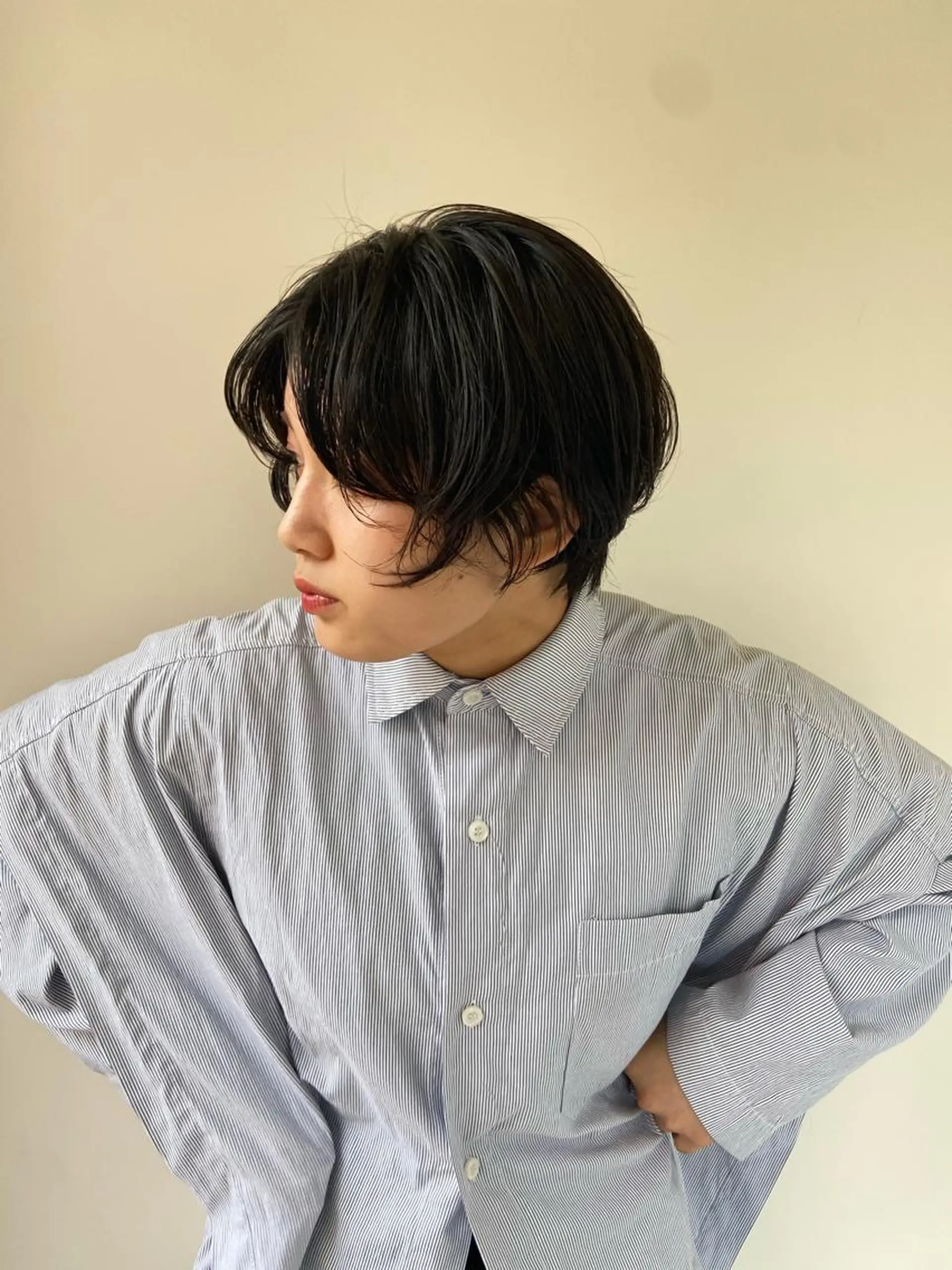 ショート ハンサムショート ショートヘア パーマ特化美容師 mikuのヘアスタイル