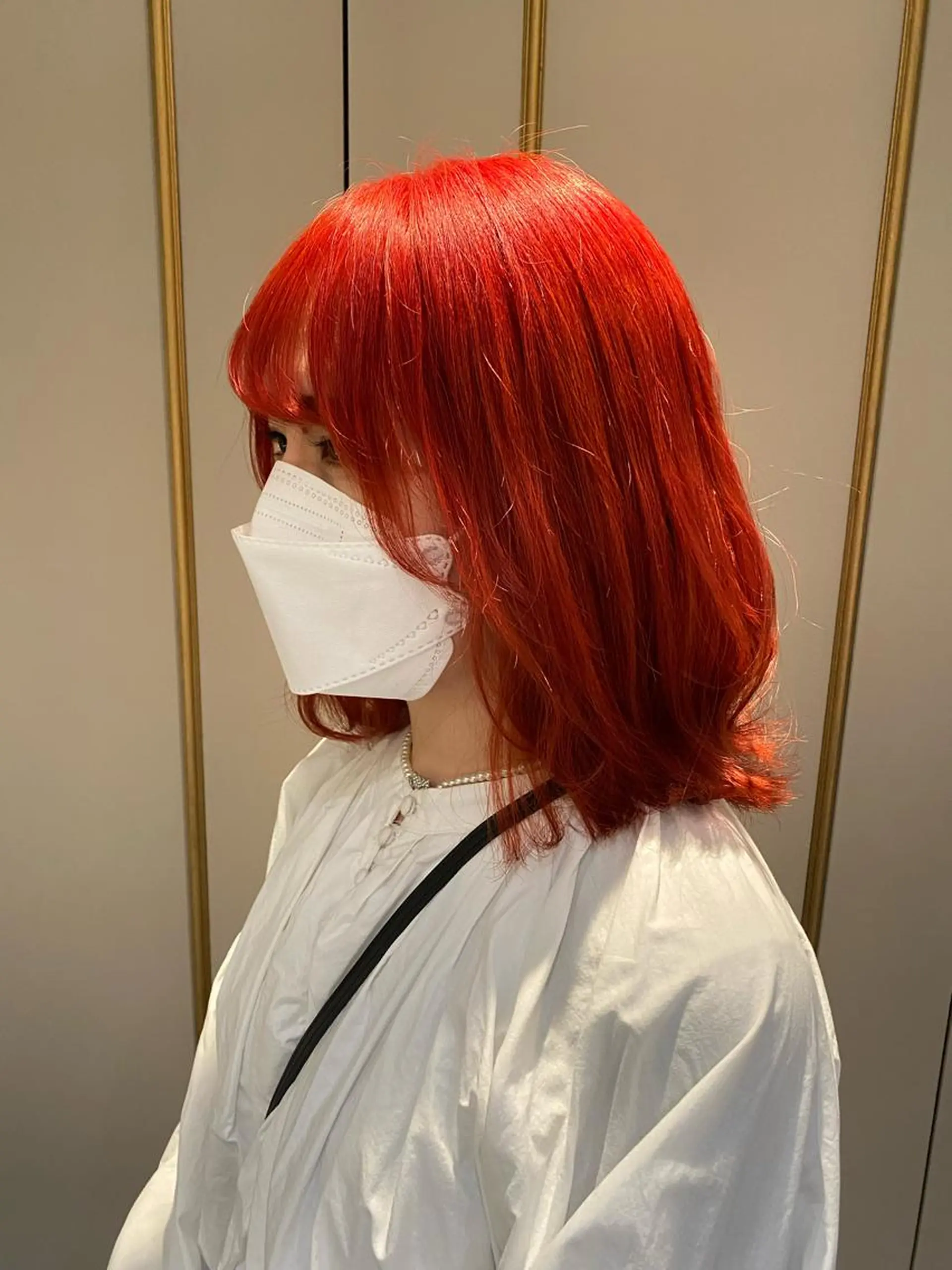 ミディアム 髪質改善＆縮毛矯正専門店LAMRON所属・☁究極自然な縮毛矯正 ︎︎☁横山寛人︎︎☁のヘアスタイル