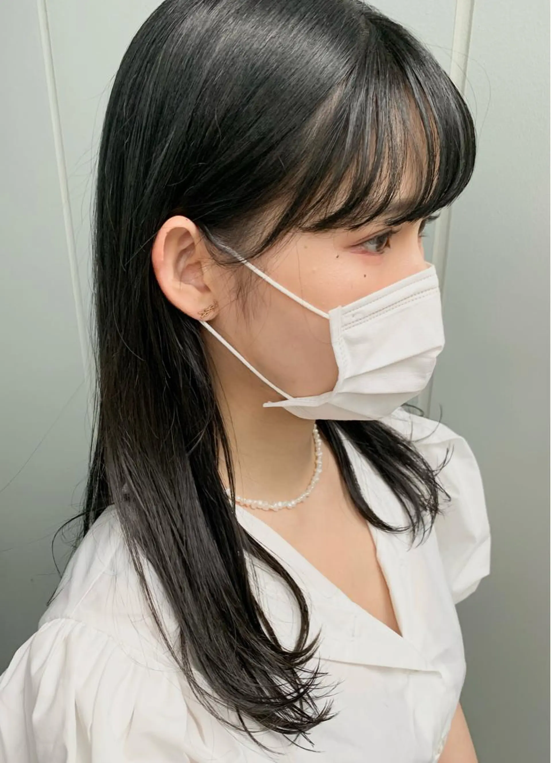 ロング カラー ブリーチ ブリーチなしカラー ainico.所属・明治神宮前 NANAMIのヘアスタイル