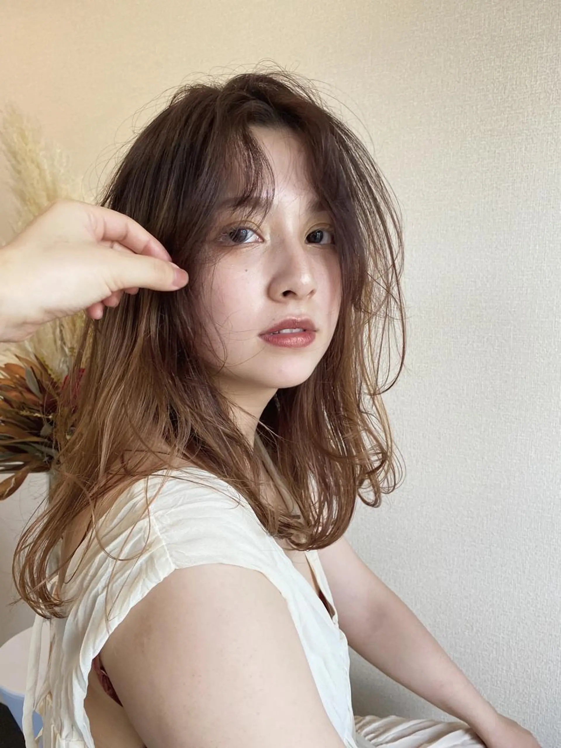 ミディアム 柔らかbeige /chinari❤︎のヘアスタイル