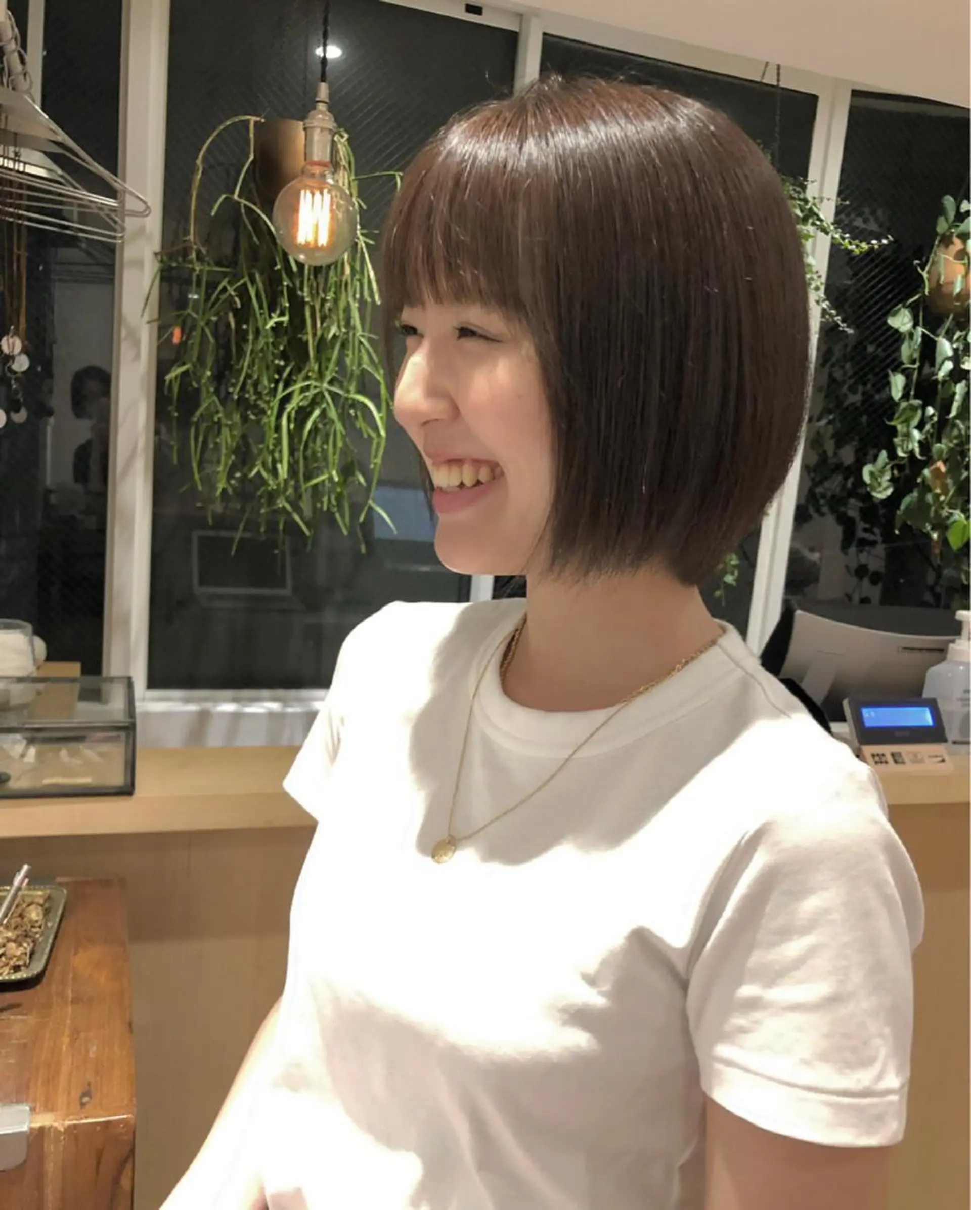 ショート カラー パーマ ヘアアレンジ メンズ キッズ ネイル マツエク・マツパ アイブロウ 透明感カラー 眉カラー 赤色 お洒落パーマ/ボブ ❄️Tomoka❄️のヘアスタイル
