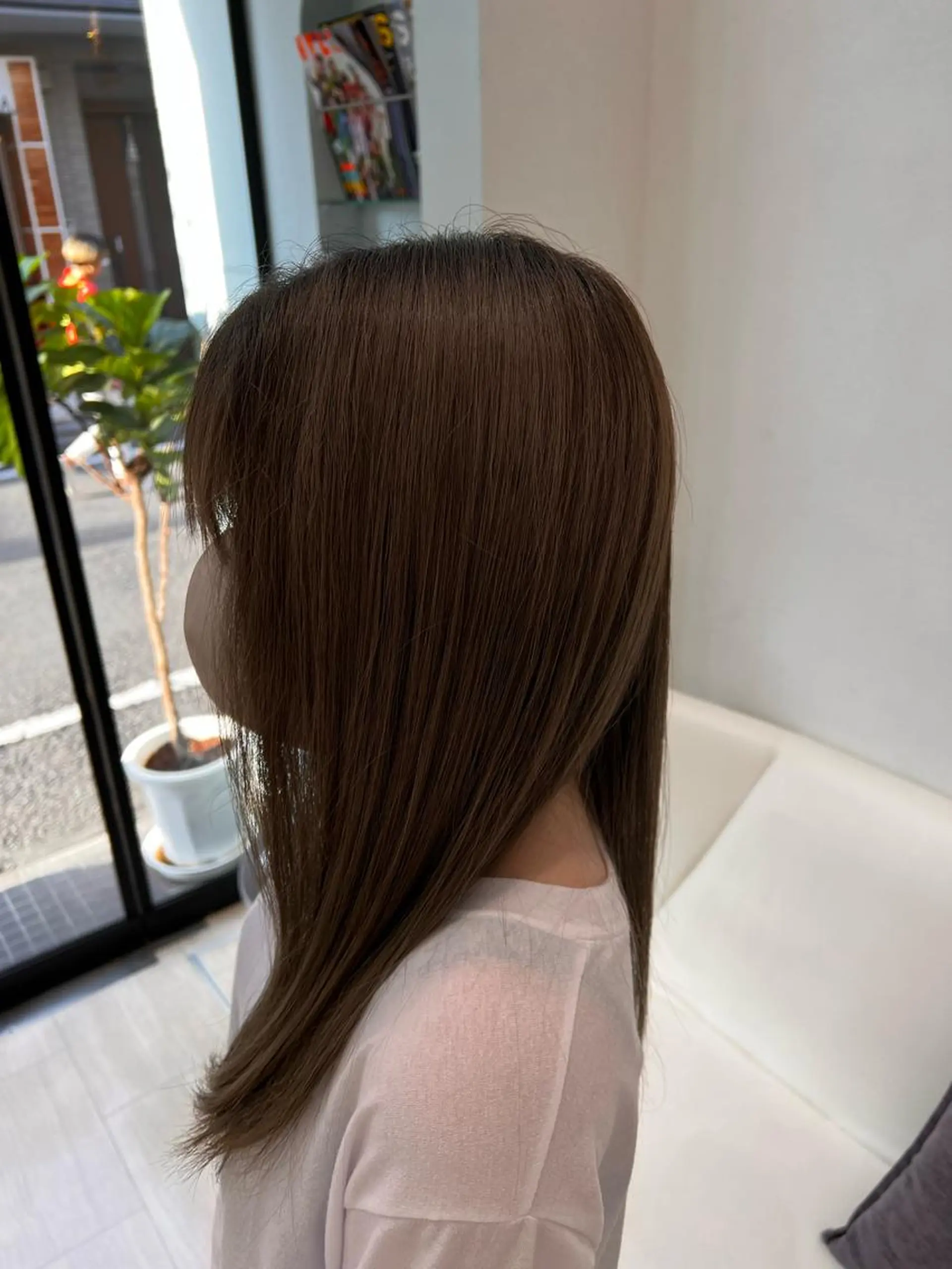 ミディアム カラー パーマ ヘアアレンジ メンズ キッズ ネイル マツエク・マツパ アイブロウ 堀井 凌平のヘアスタイル