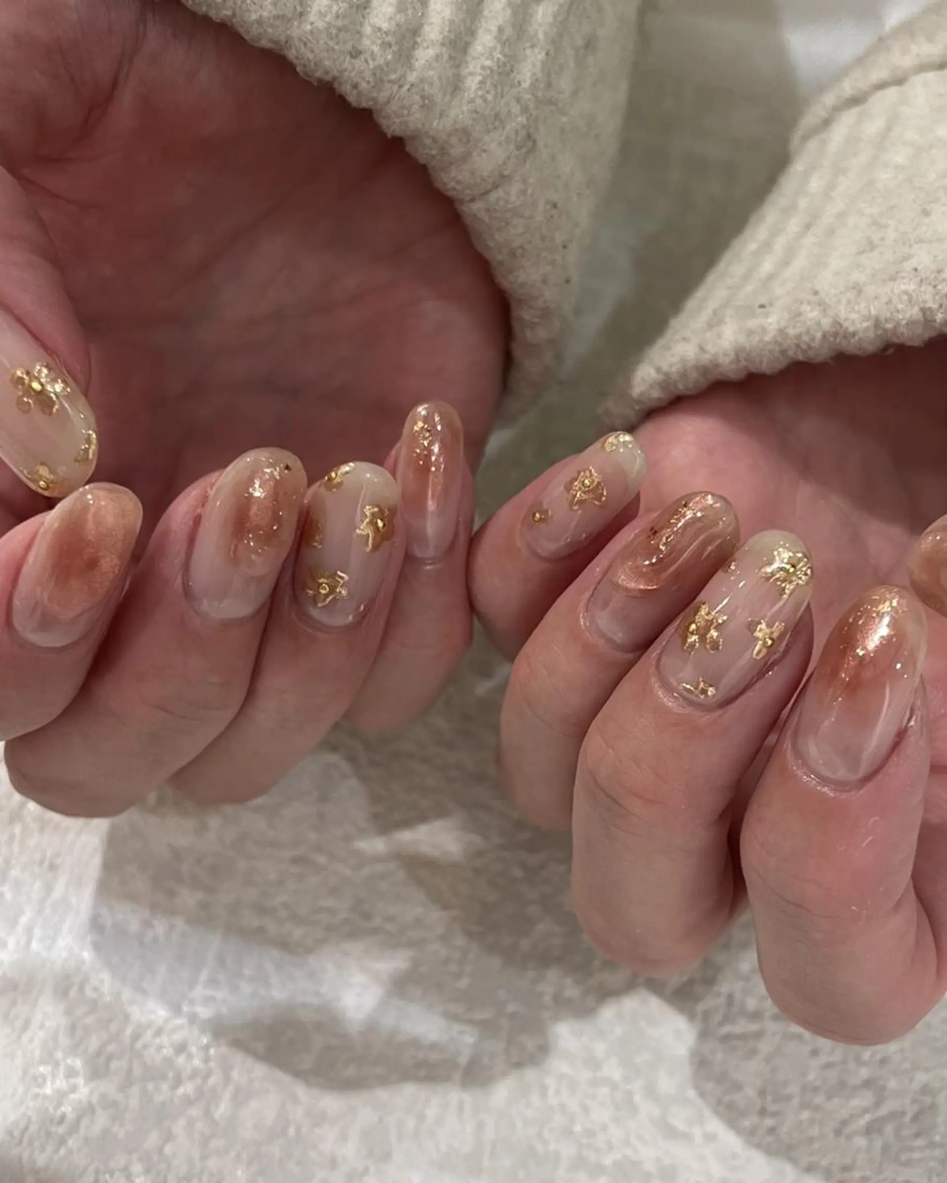 ショート ハンドネイル ネイルサロン Noëlのネイルデザイン