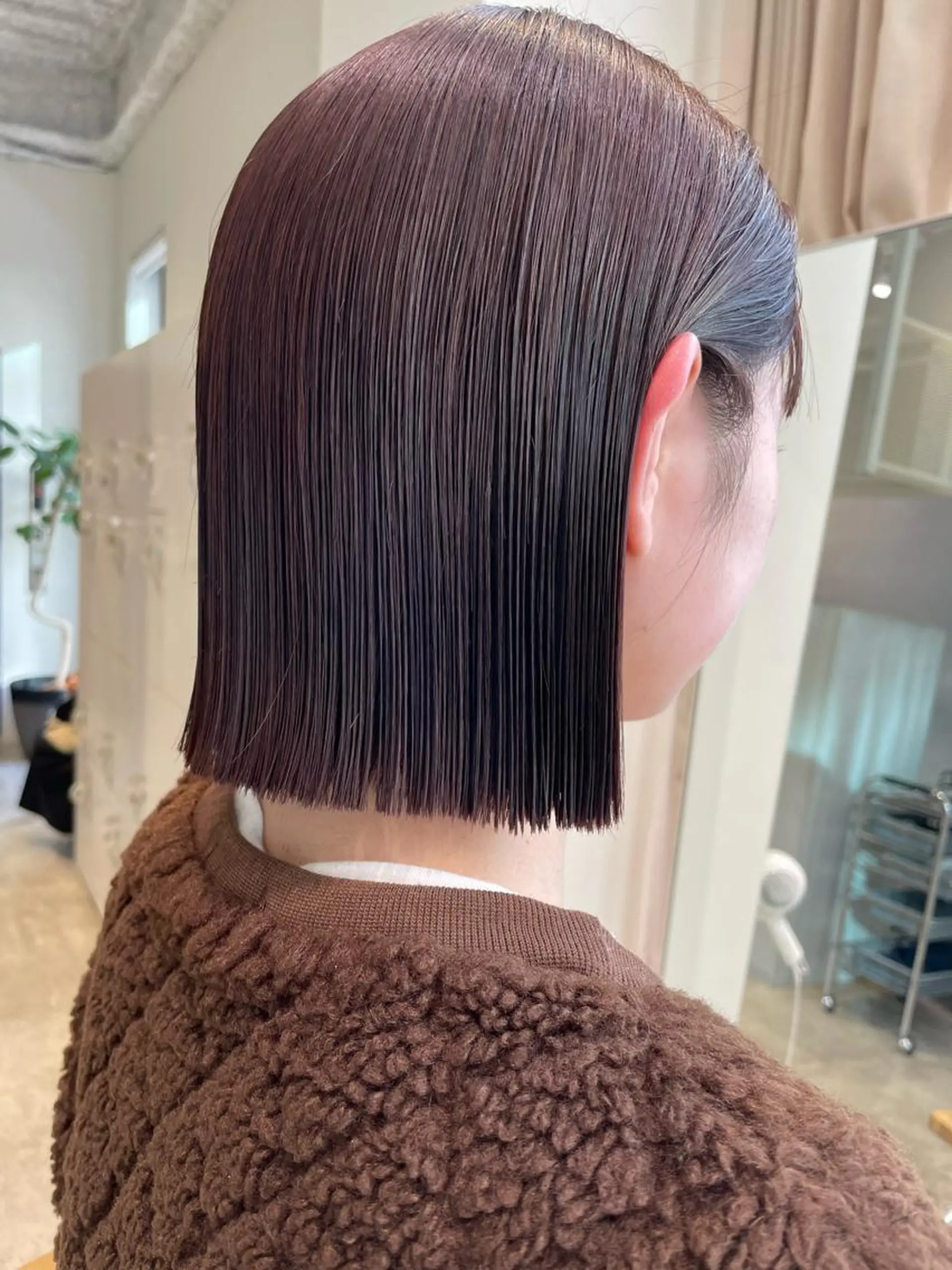 ショート カラー ラベンダーカラー yuuka/ボブ/ダ ブルカラー/髪質改善のヘアスタイル