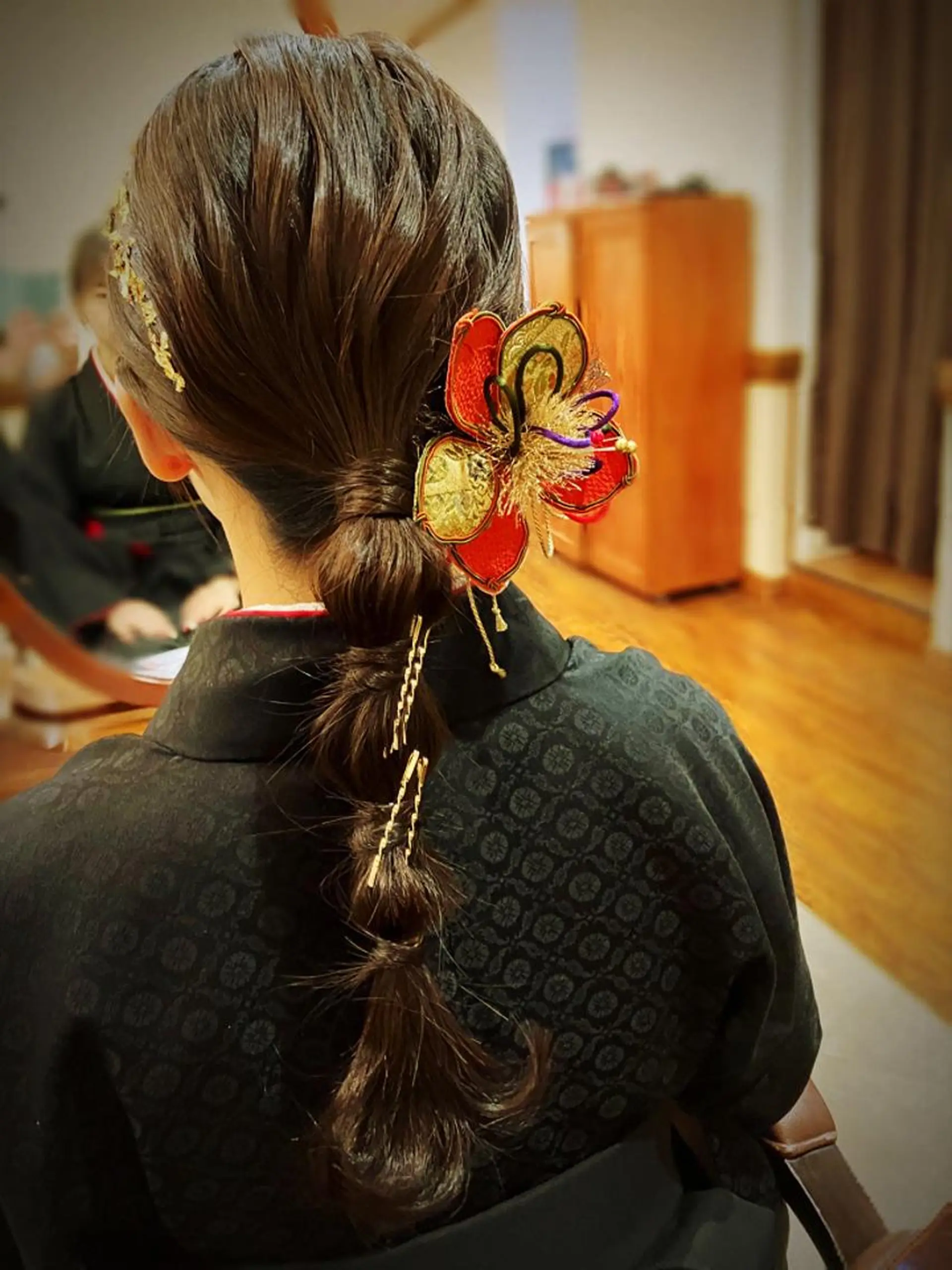 セミロング 卒業式のヘアスタイル 着付け Y✂️Aオクトヘアー所属・森 陽子のマツエク・マツパデザイン