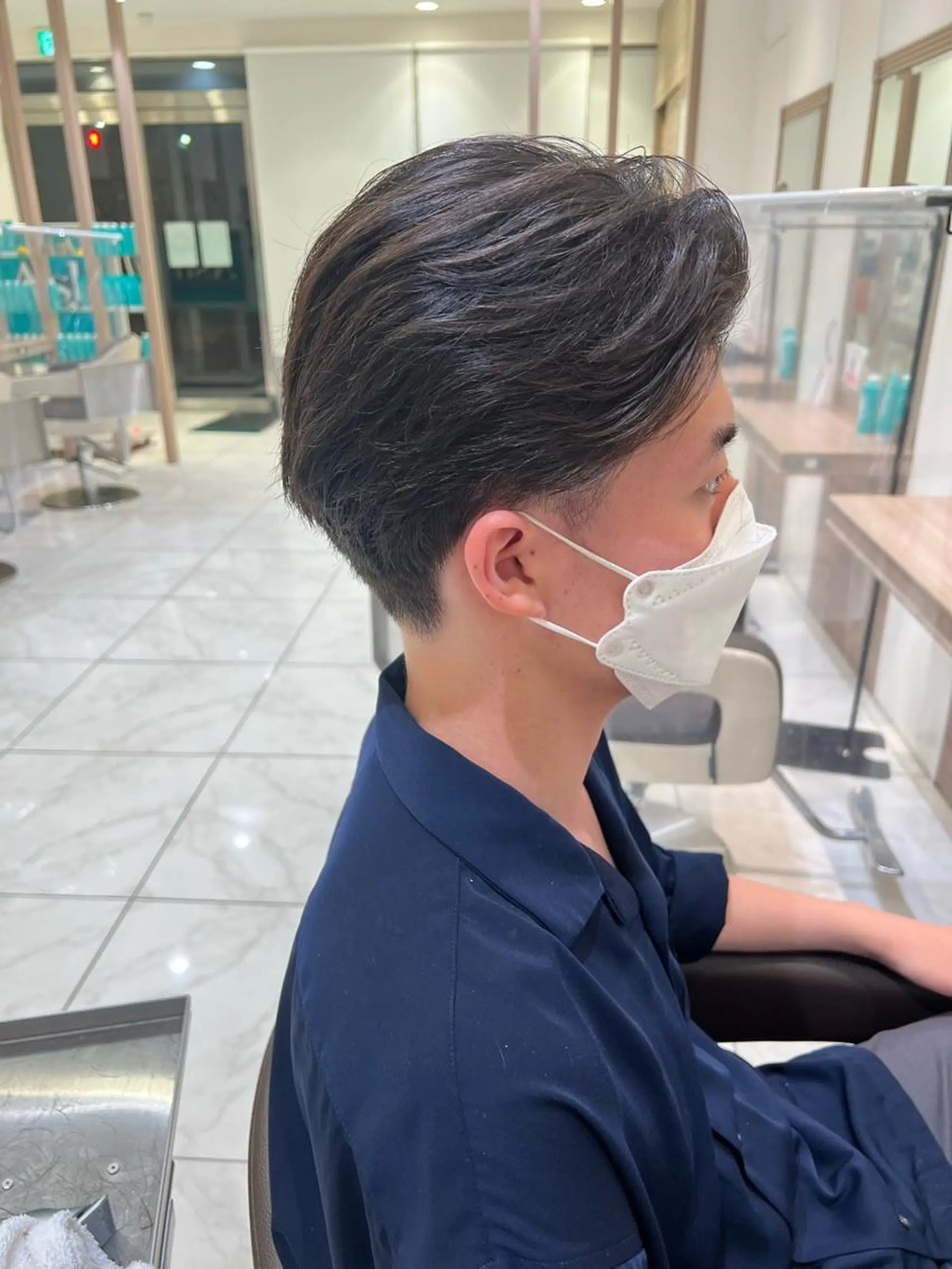 メンズ 顔周り/韓国レイヤー junkaのヘアスタイル