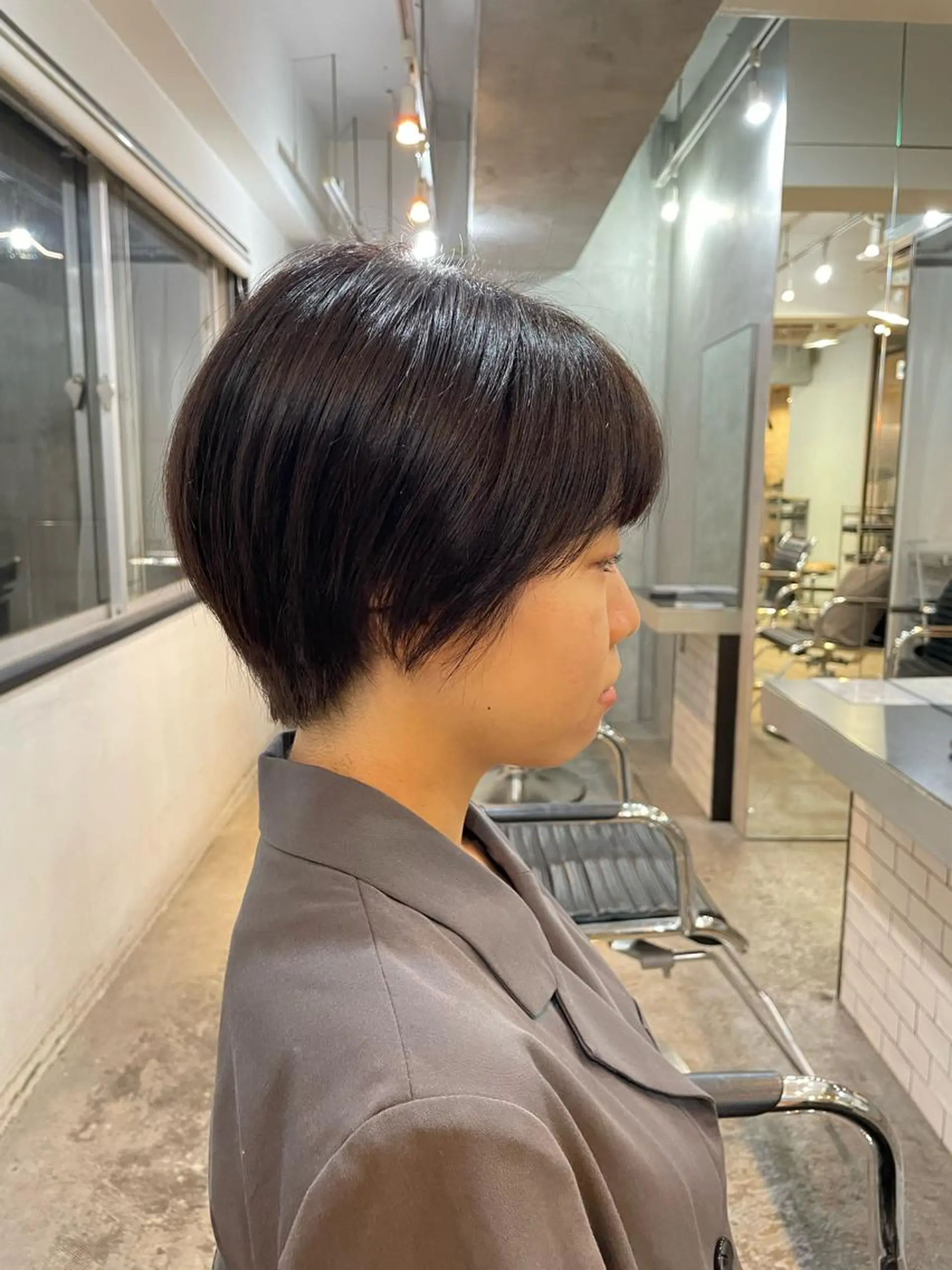 ショート 横山 奈央のヘアスタイル