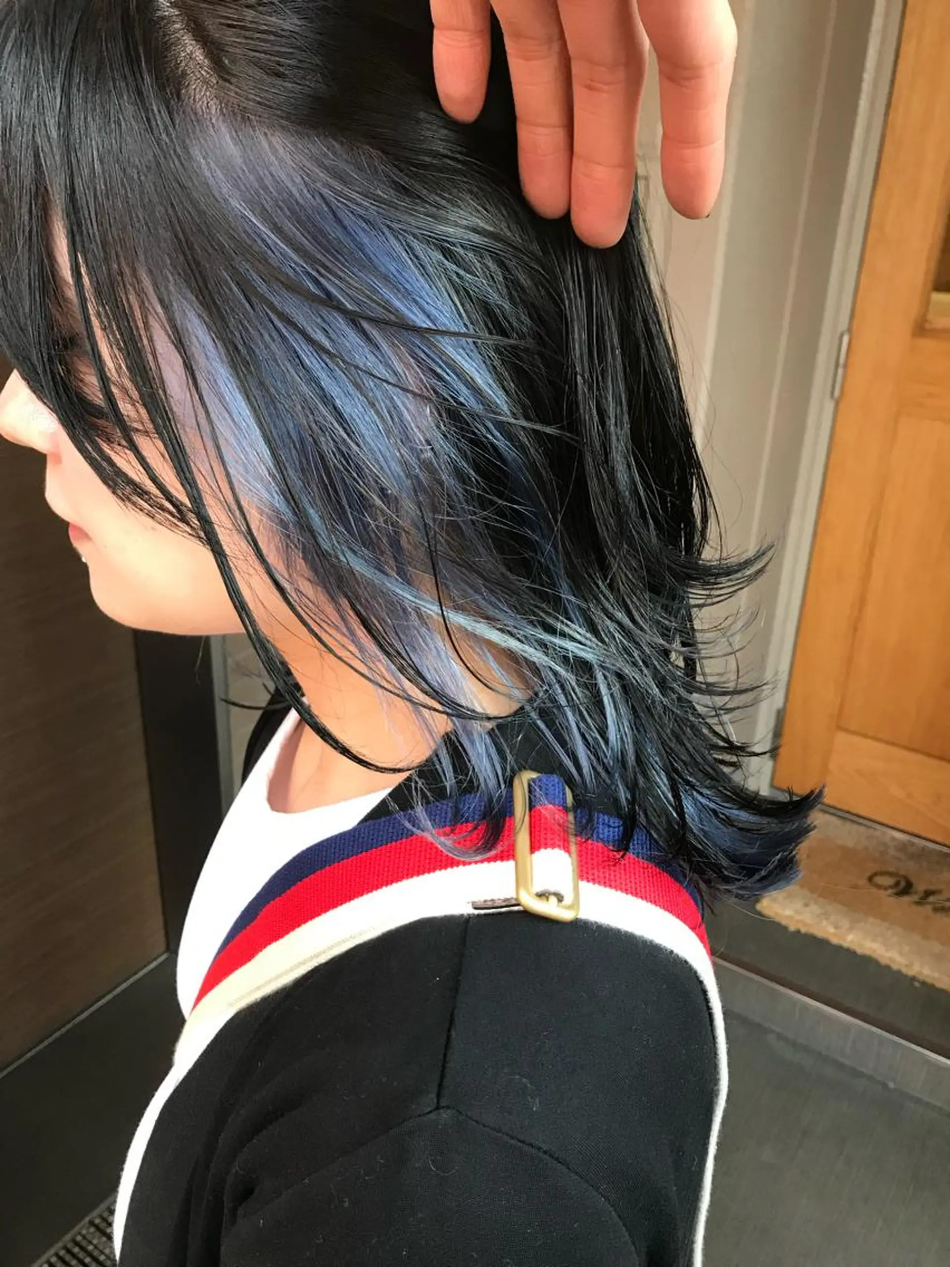 セミロング カラー Joule 大分メンズのヘアスタイル