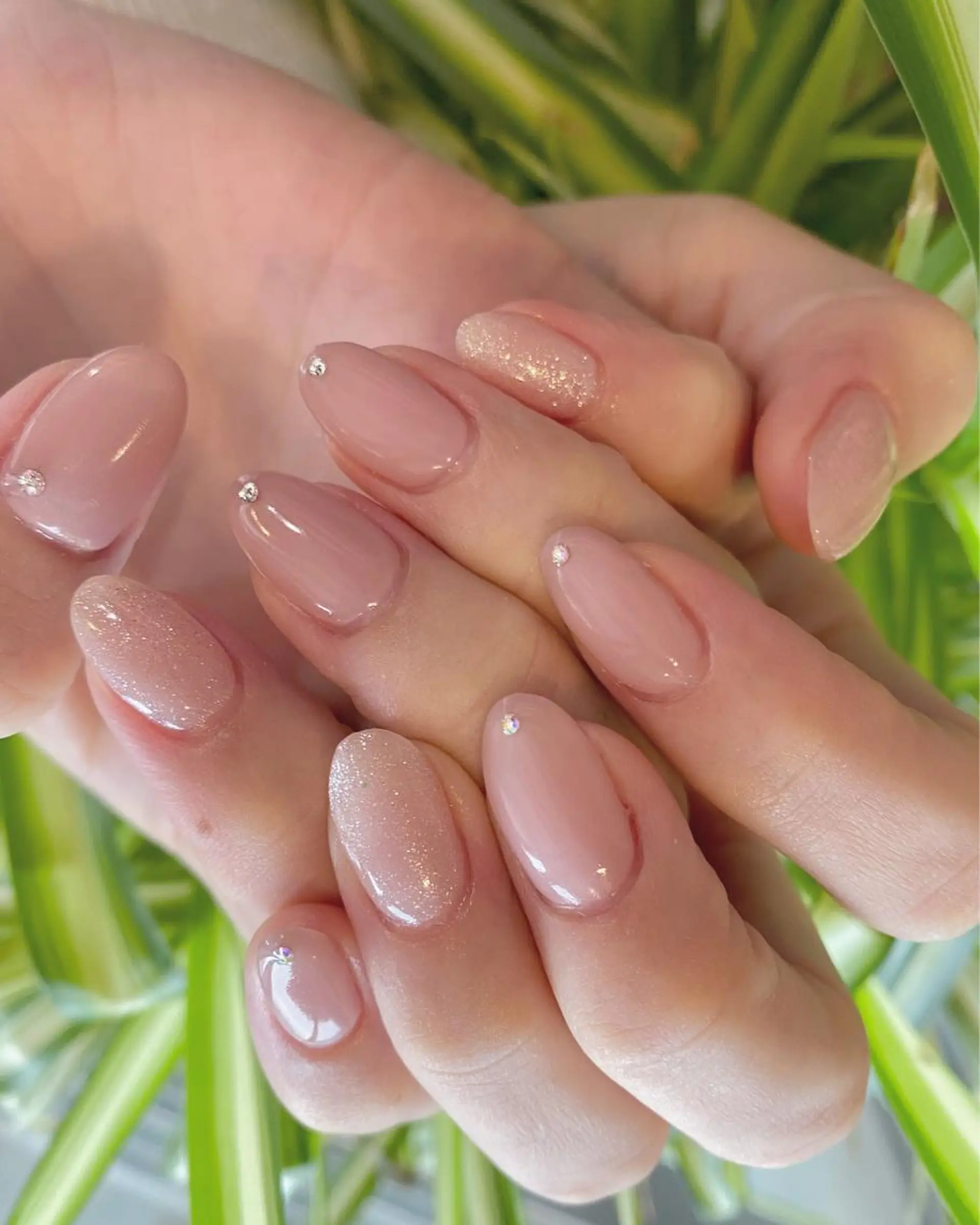 カラー ネイル キラキラネイル private nail salon   crystal ⭐︎ color所属・crystal ⭐︎ colorのネイルデザイン