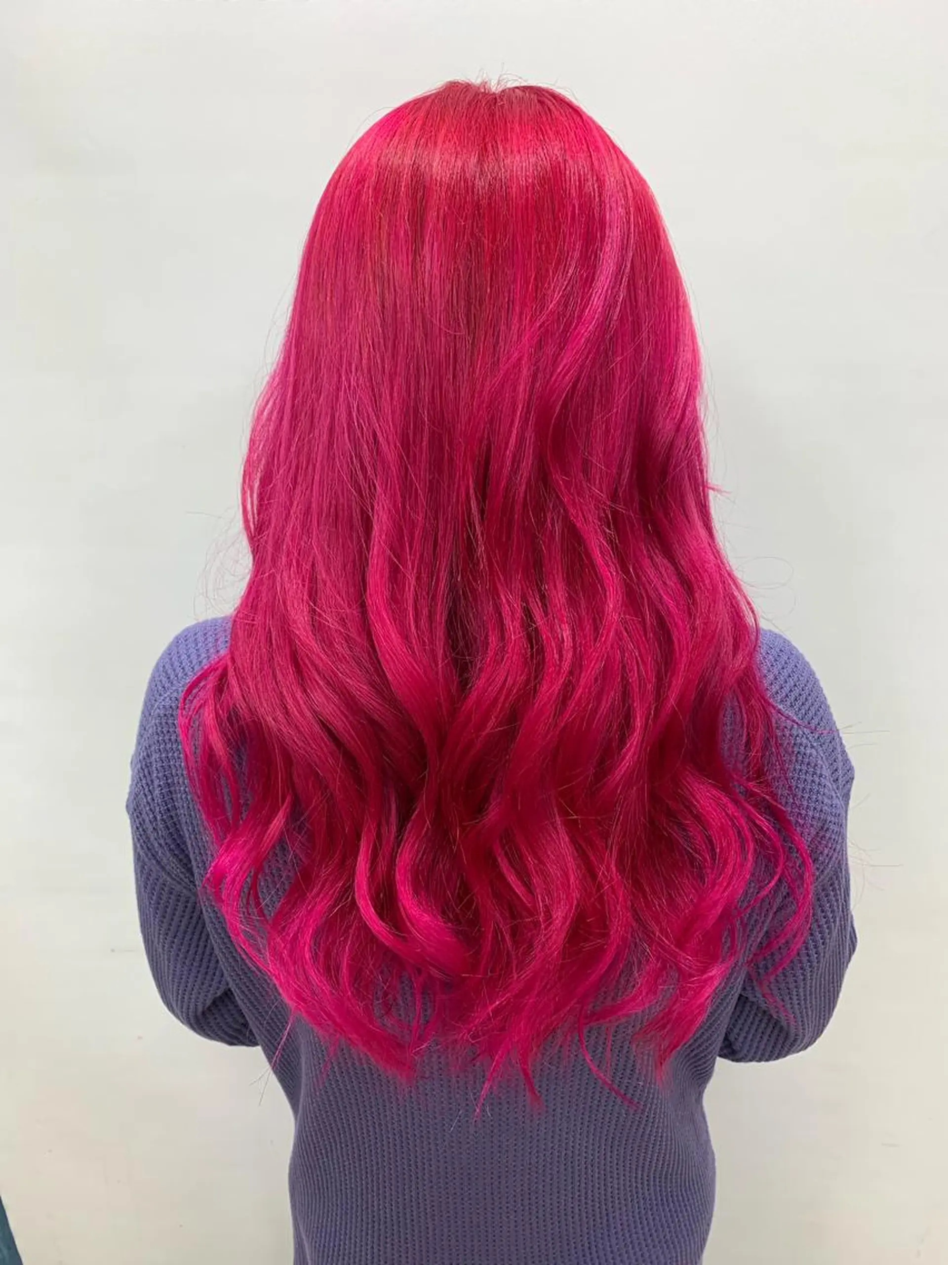 ロング カラー ブリーチ ピンクカラー Fan.ray副店長 🌈 響希のヘアスタイル