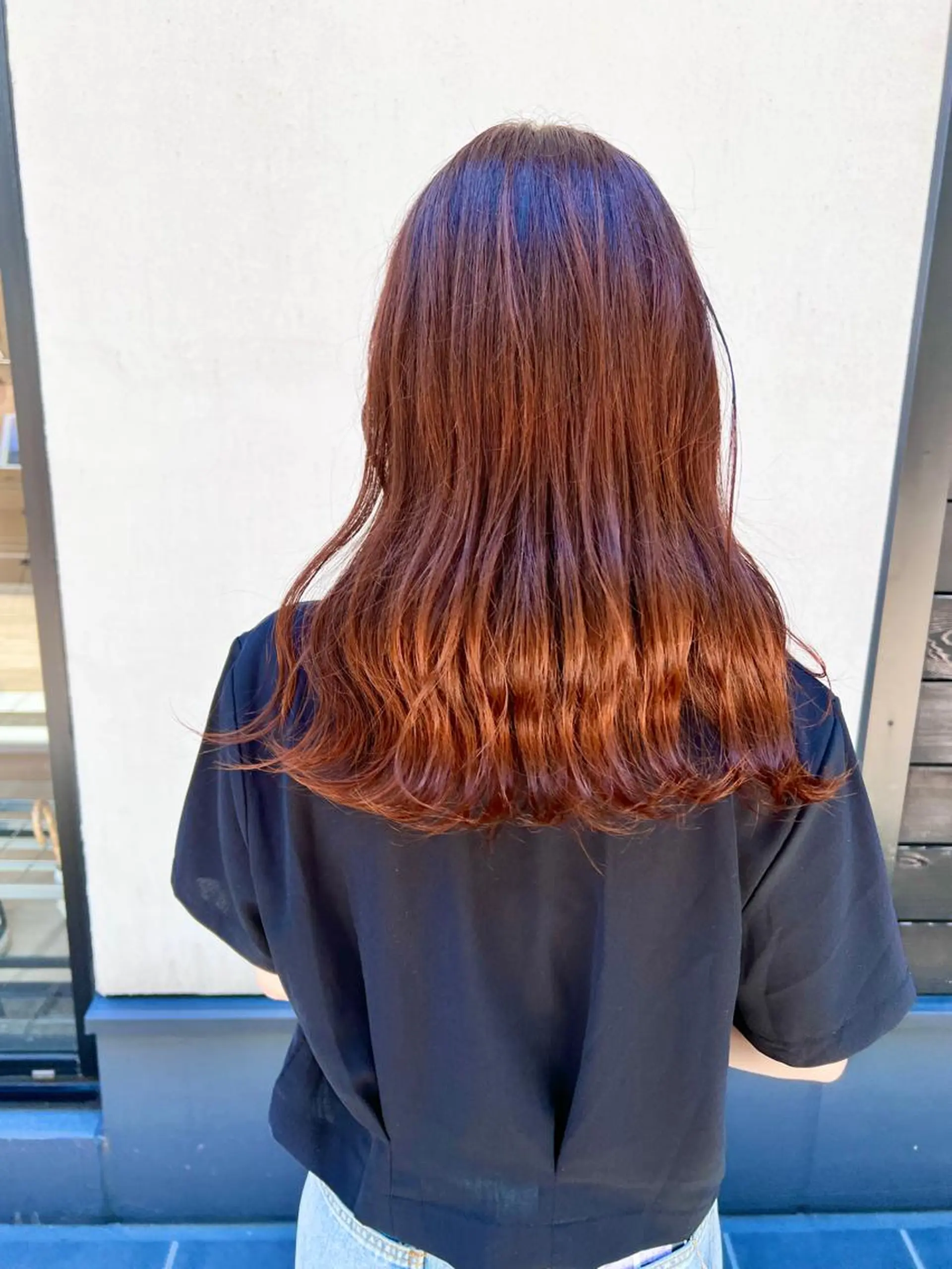 ミディアム カラー カット ヘアカラー トリートメント ally hairsalon所属・Emi .のヘアスタイル