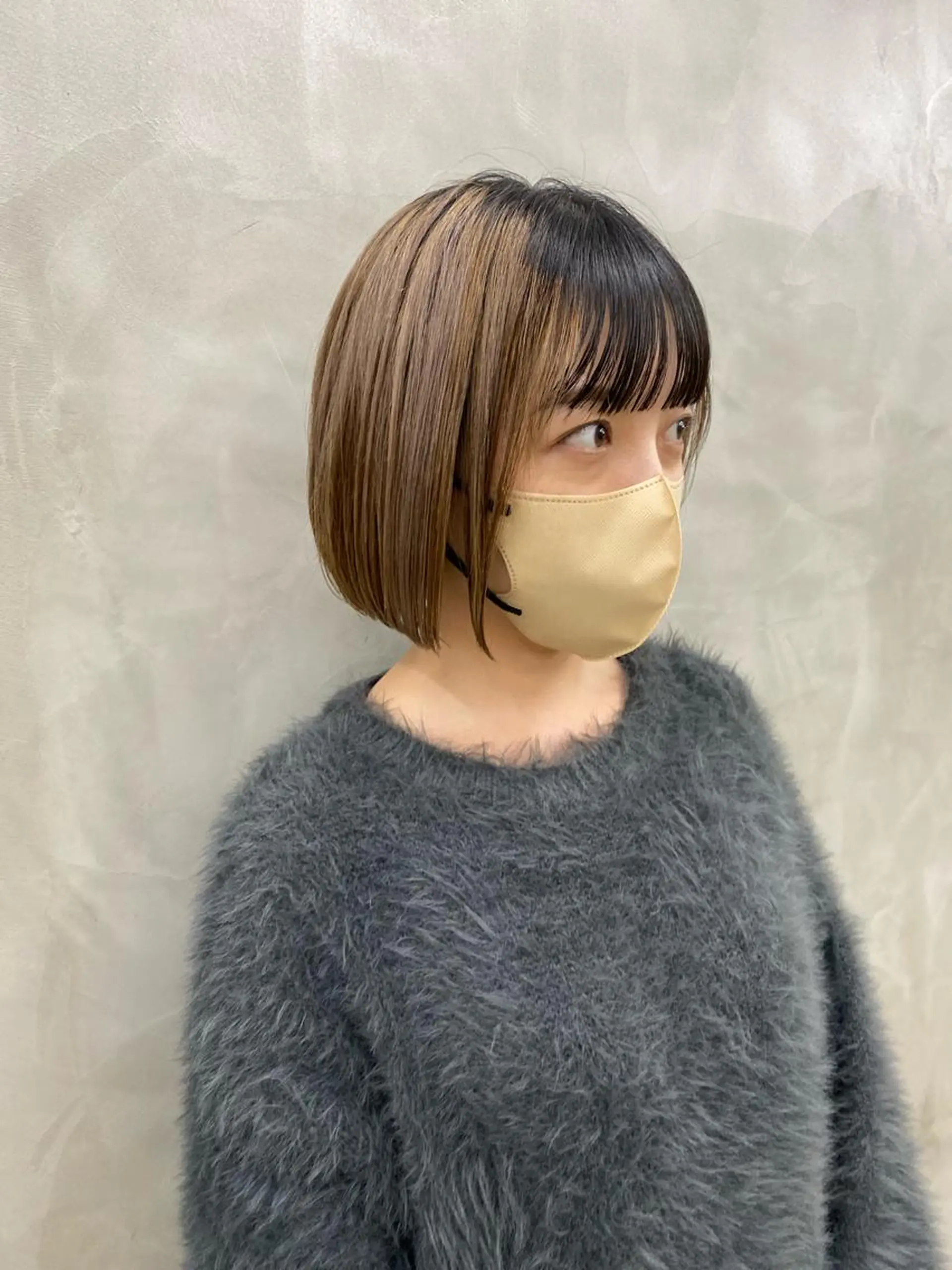 ショート カラー yiye 青山所属・無料カットモデル募集 🌱ひょうがのヘアスタイル