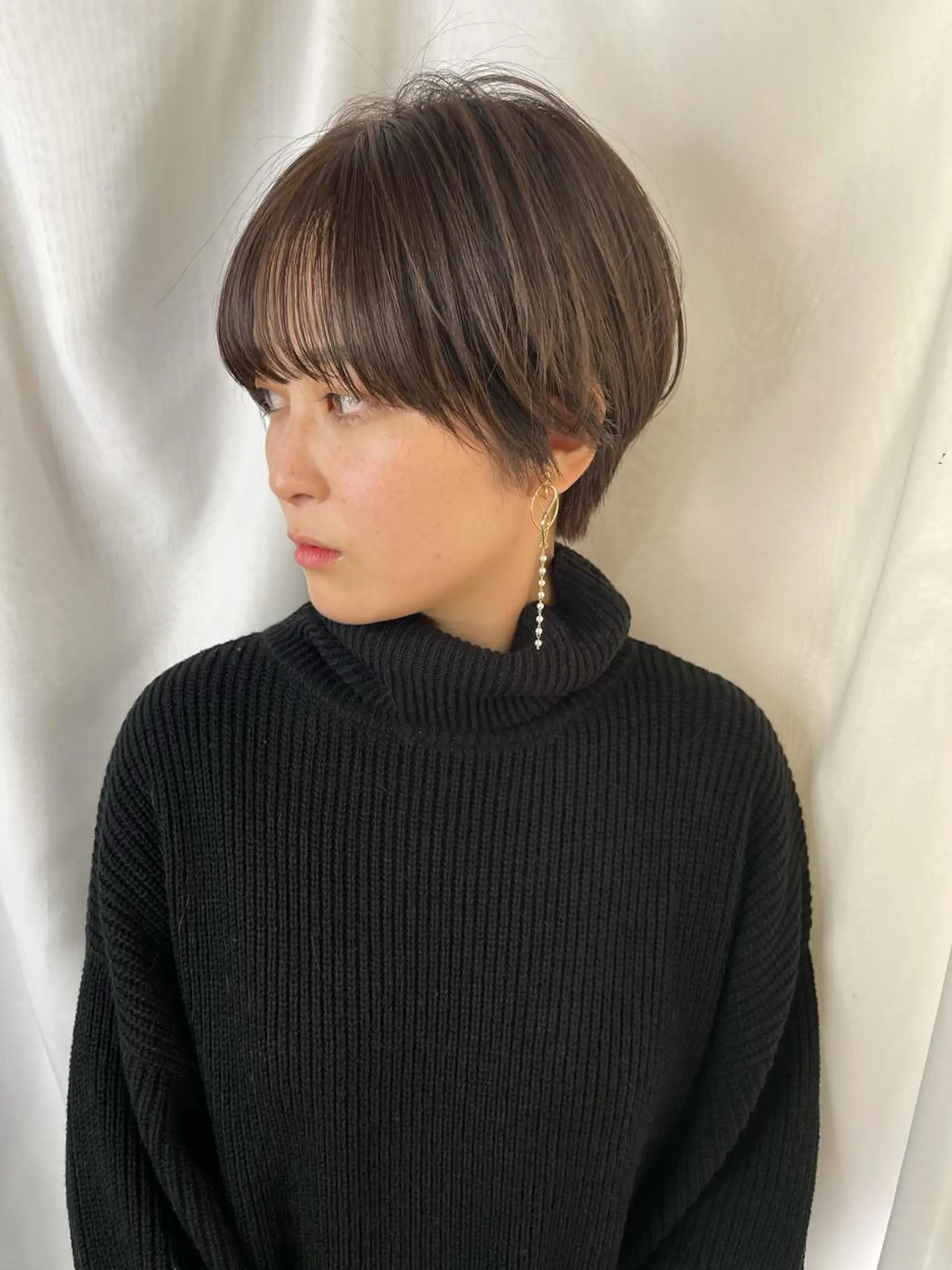 ショート カット ヘアカラー トリートメント Peyp所属・早瀬 裕之のヘアスタイル