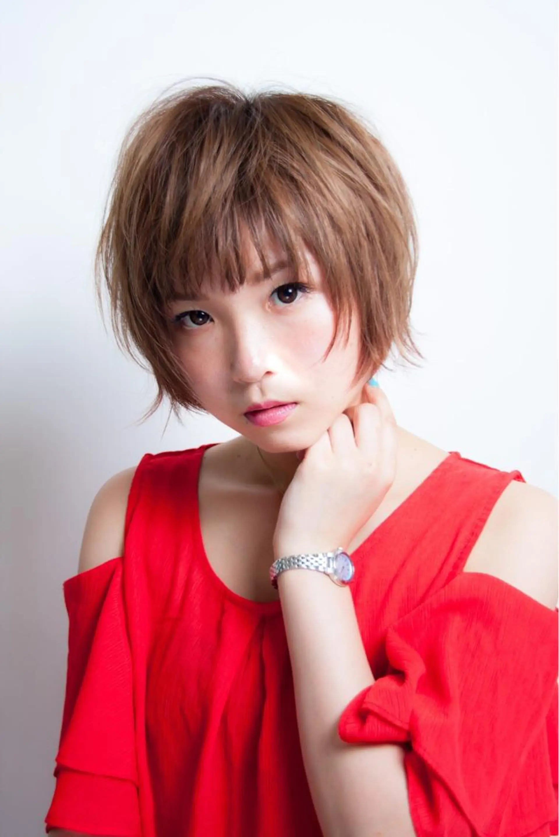 ショート カラー RESBORN所属・長岡 大偉のヘアスタイル