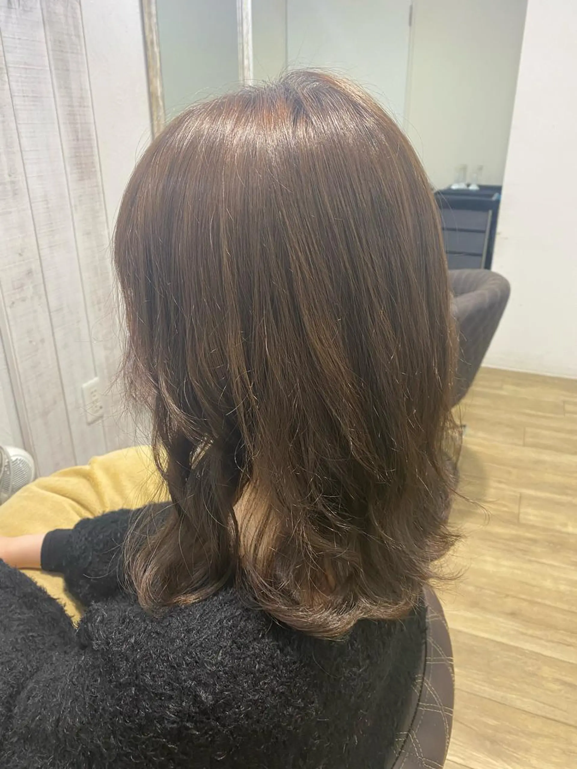 ミディアム CIEN lime所属・松下 育未のヘアスタイル