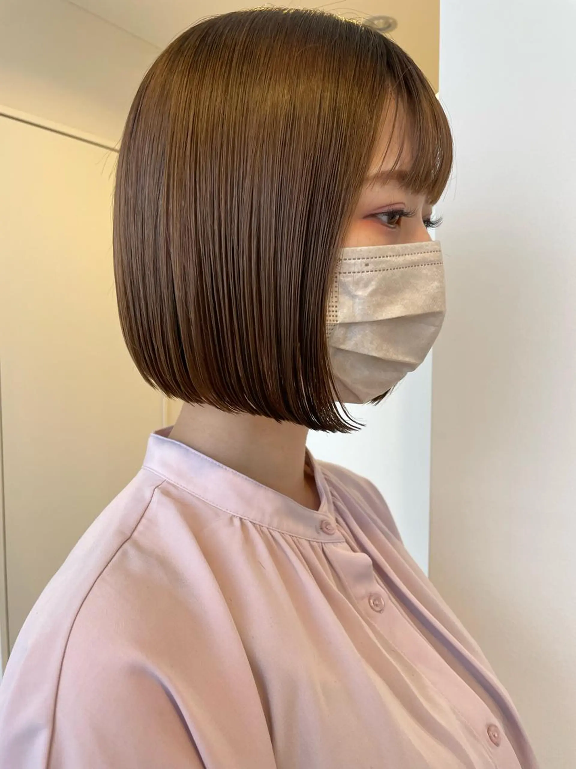 ショート ボブ カット ヘアカラー 縮毛矯正 🔥ボブ／レイヤー／ shingoのヘアスタイル