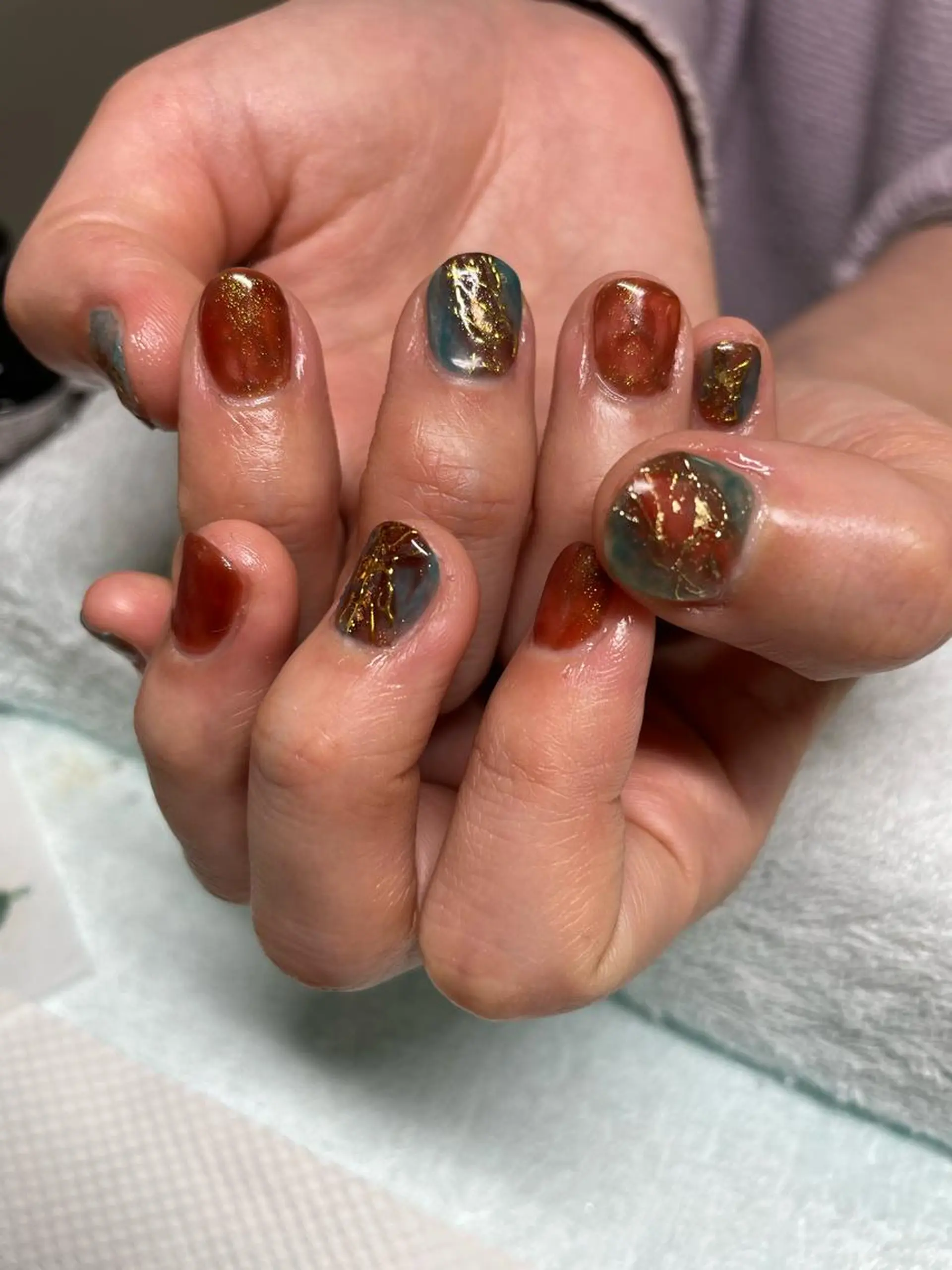 ネイル ニュアンスネイル ハンドネイル BeautyFort 玉井のネイルデザイン
