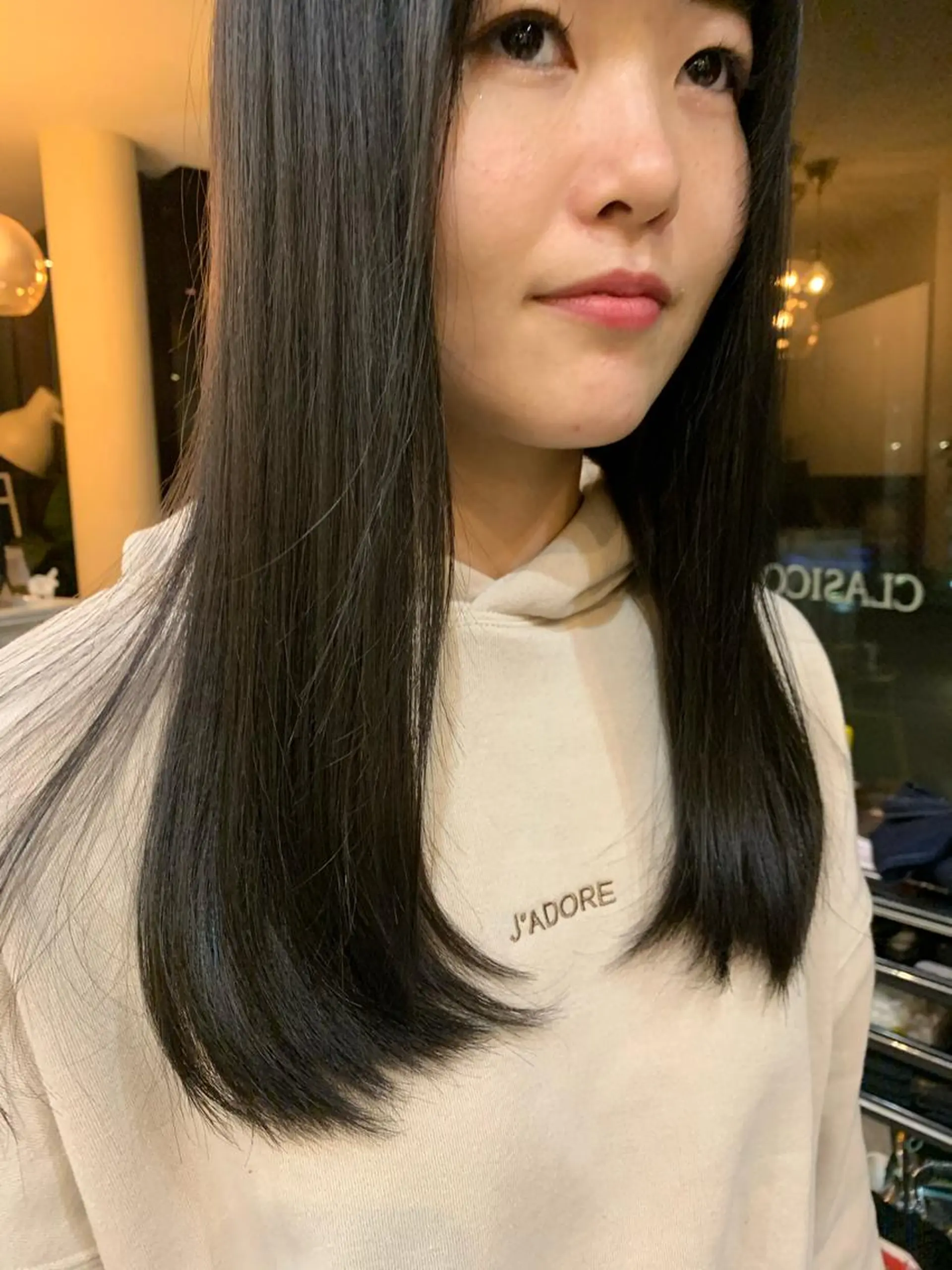 ロング 大木 華のヘアスタイル